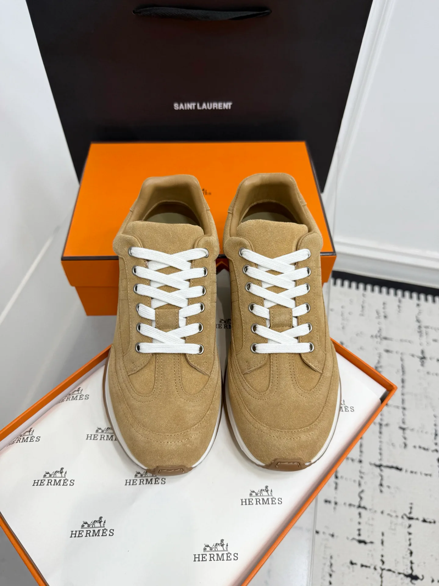 Кроссовки Женские Hermes 406128