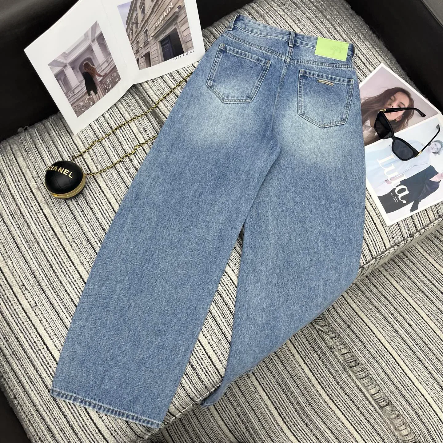 Джинсы Женские Chrome Hearts 1229366