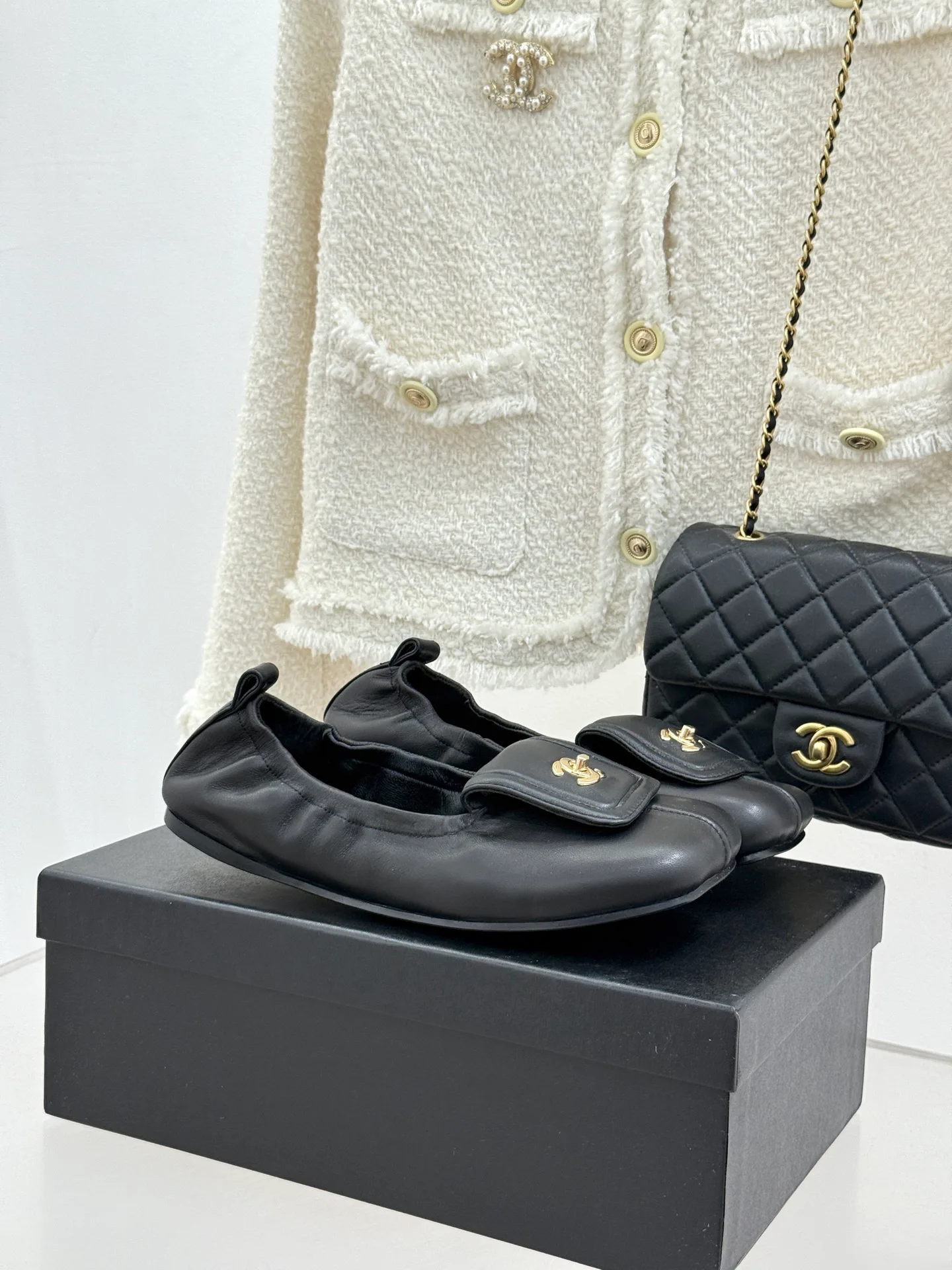 Балетки Женские Chanel 12958092