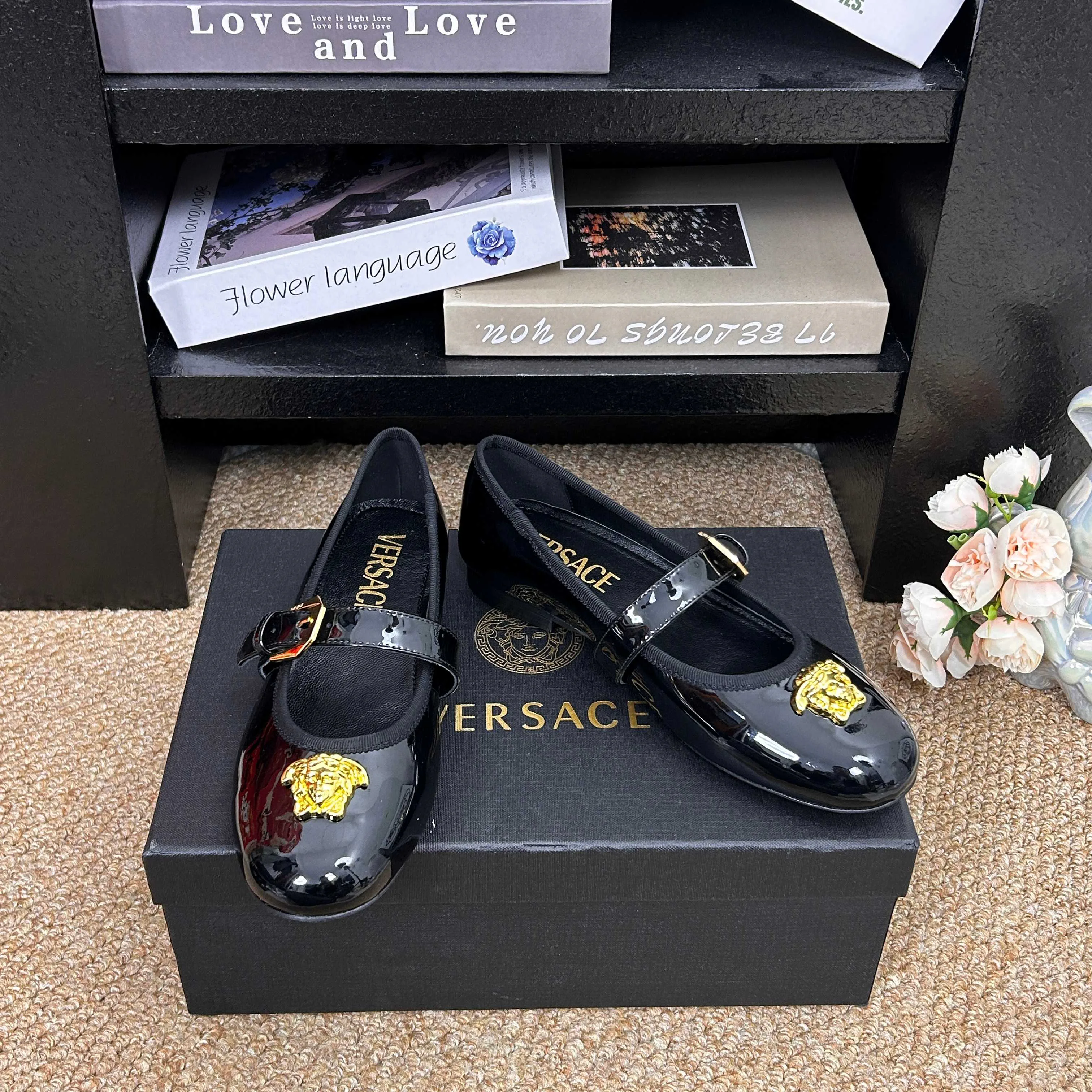 Балетки Женские Versace 9633234