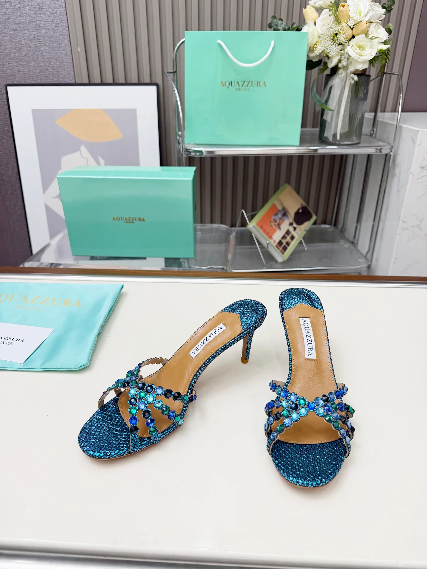 Босоножки Женские Aquazzura 1856026