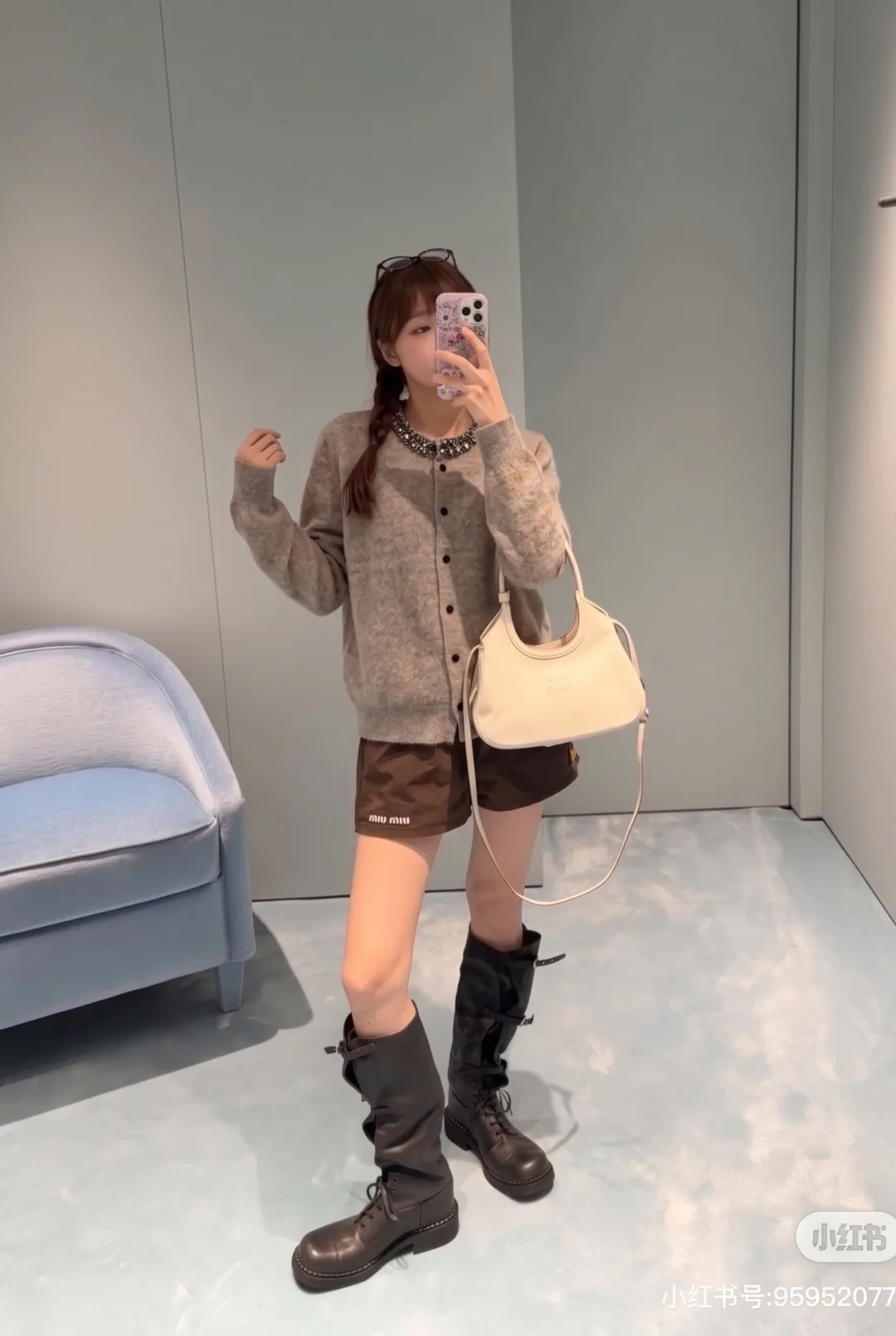 Джемперы И Свитеры Женские Miu Miu 19071219