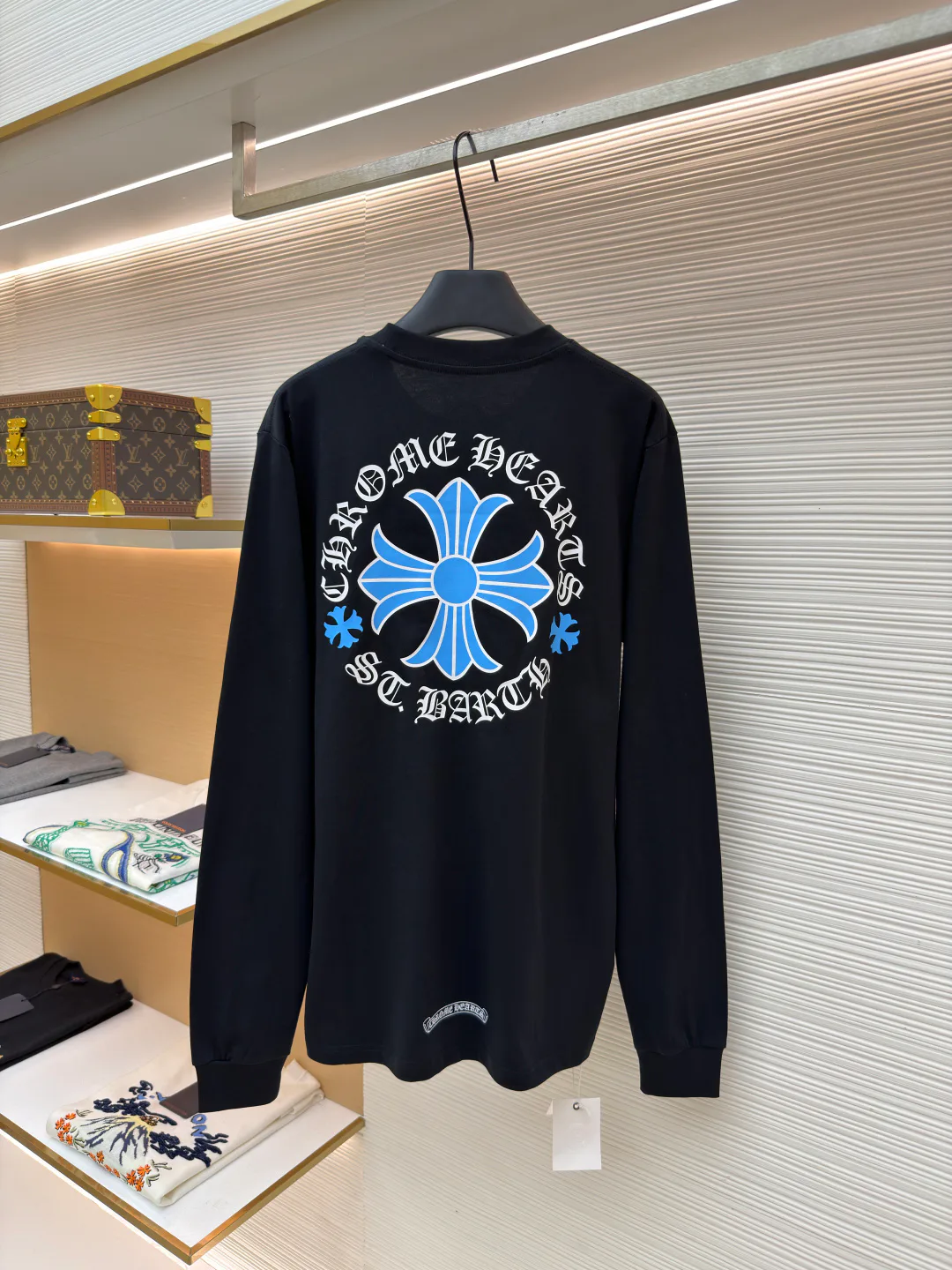 Лонгсливы Мужские Chrome Hearts 11399356