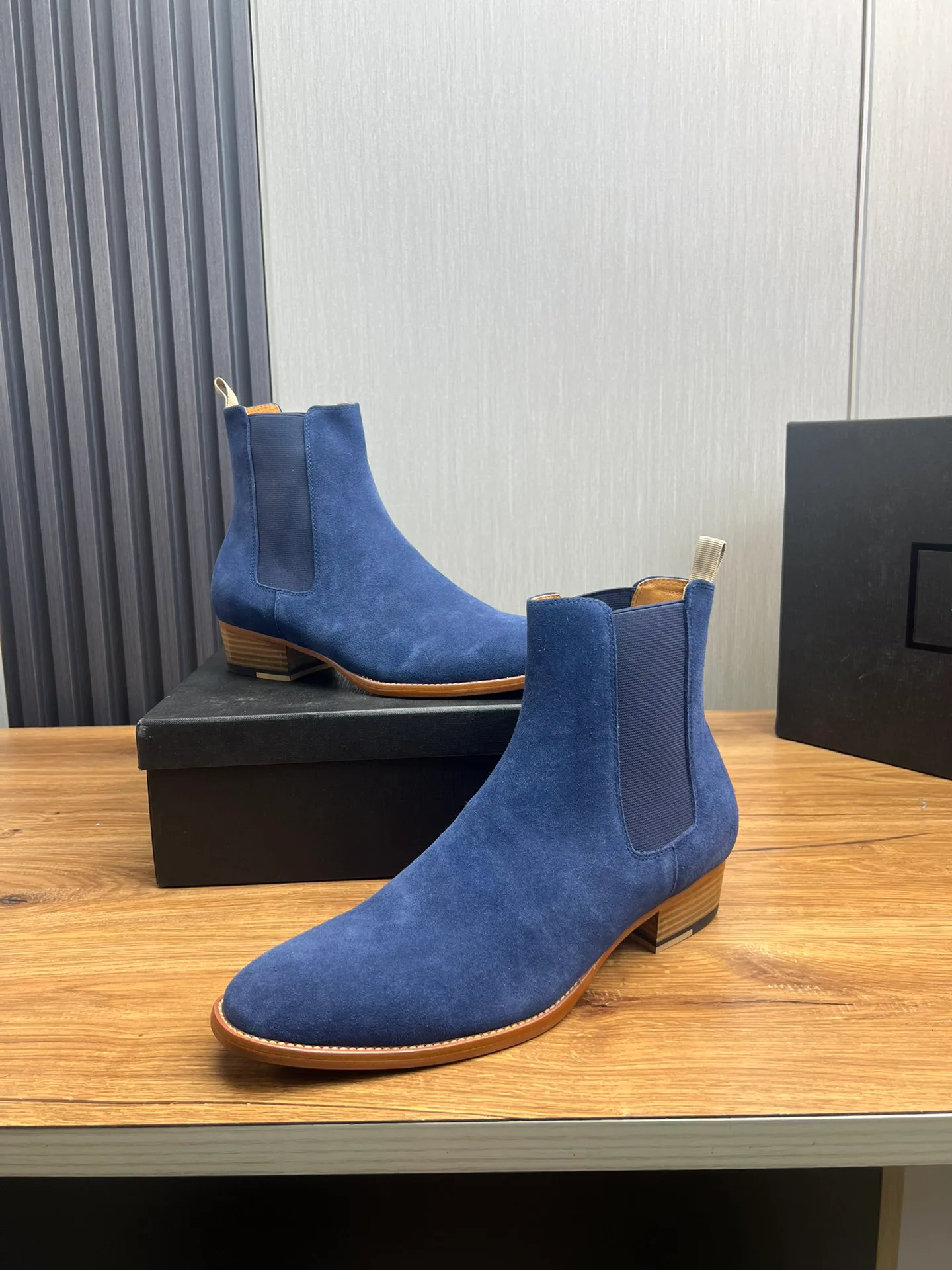 Ботинки Мужские Saint Laurent 1261421