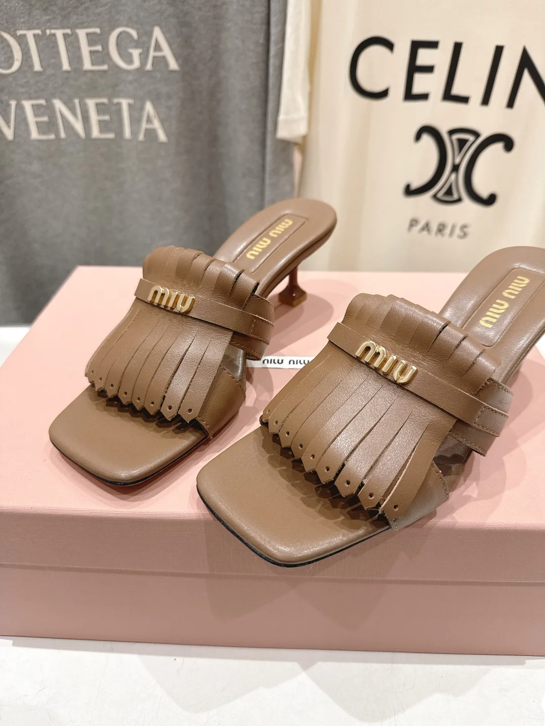 Босоножки Женские Miu Miu 1842301