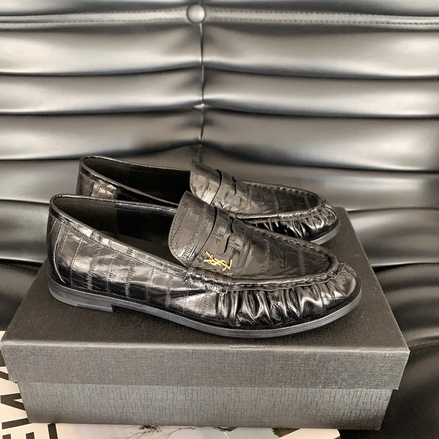 Лоферы И Мокасины Женские Saint Laurent 809064