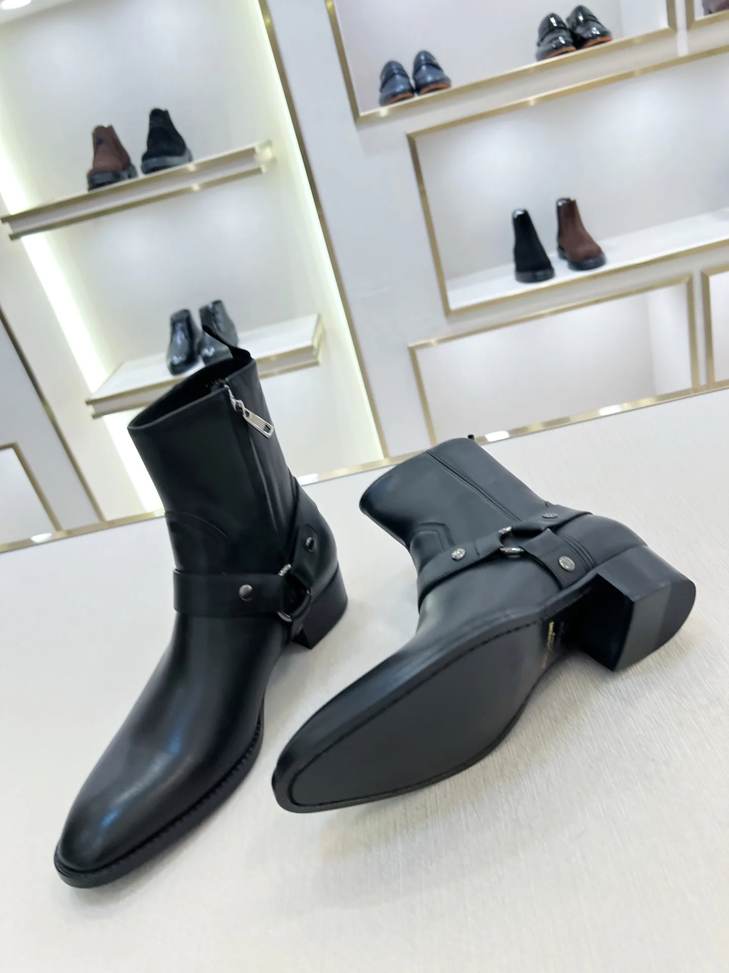 Ботинки Мужские Saint Laurent 1308474