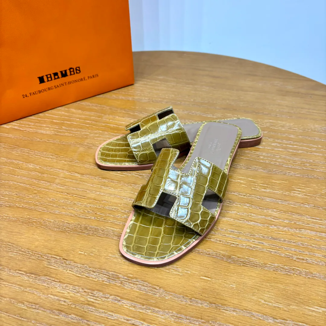 Шлепанцы Женские Hermes 4556177