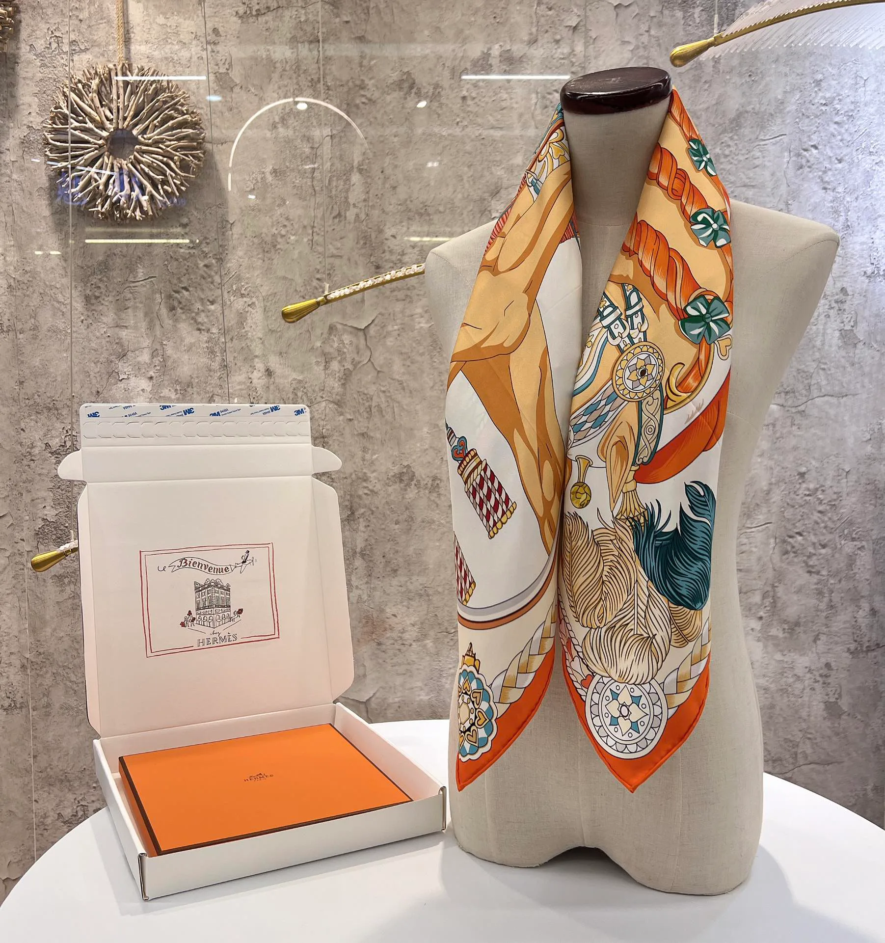 Шарфы Hermes 24226