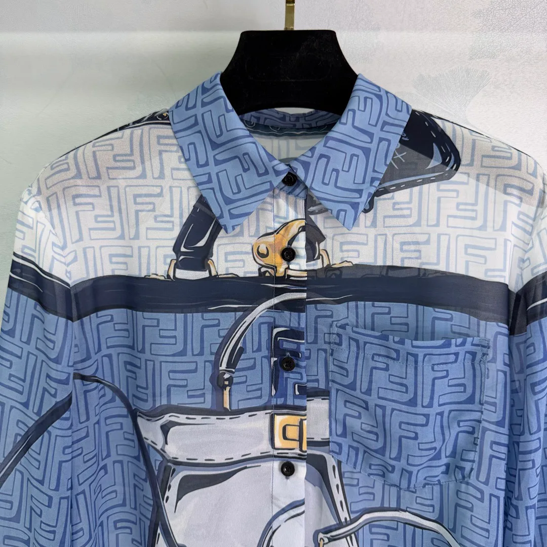 Рубашки Женские Fendi 11952341