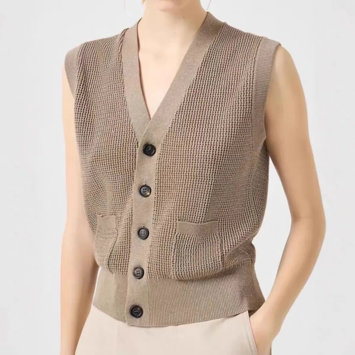 Жилеты Женские Brunello Cucinelli 12858038