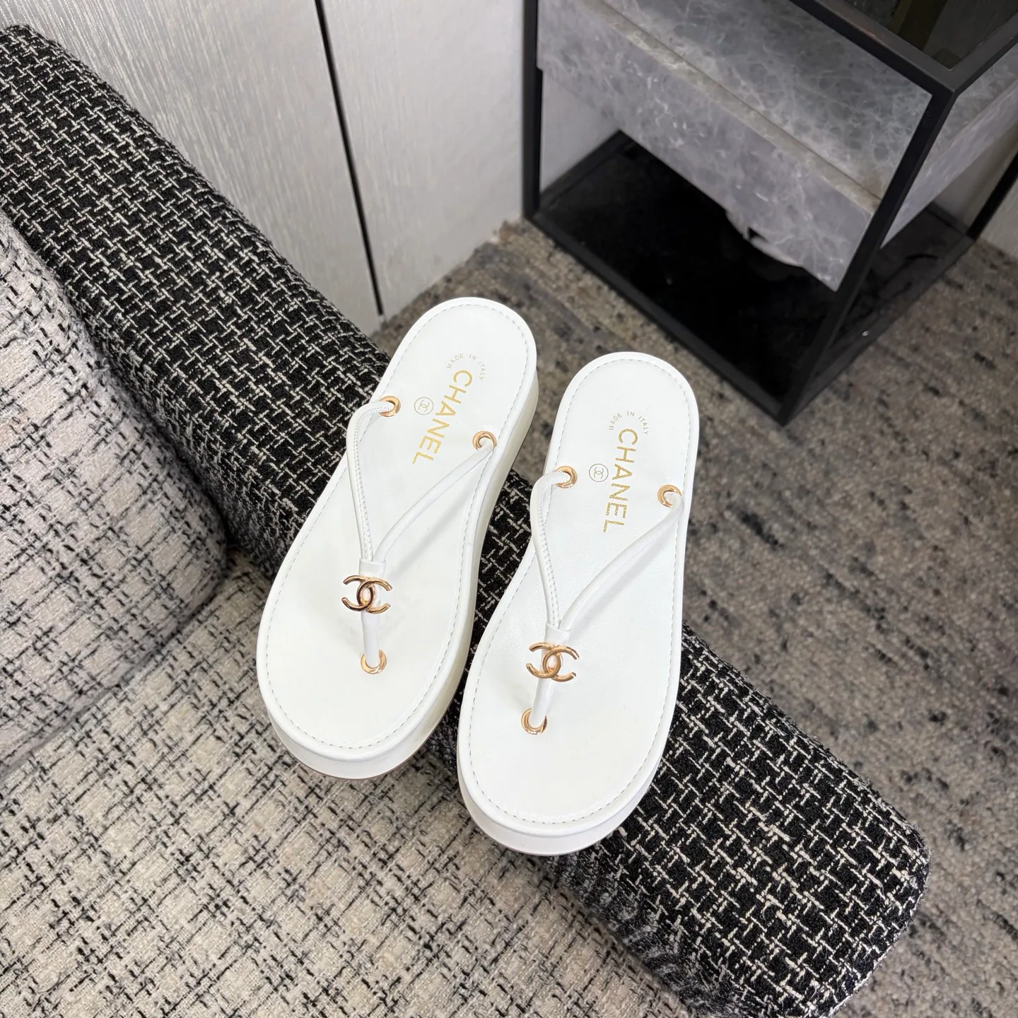 Шлепанцы Женские Chanel 13581884