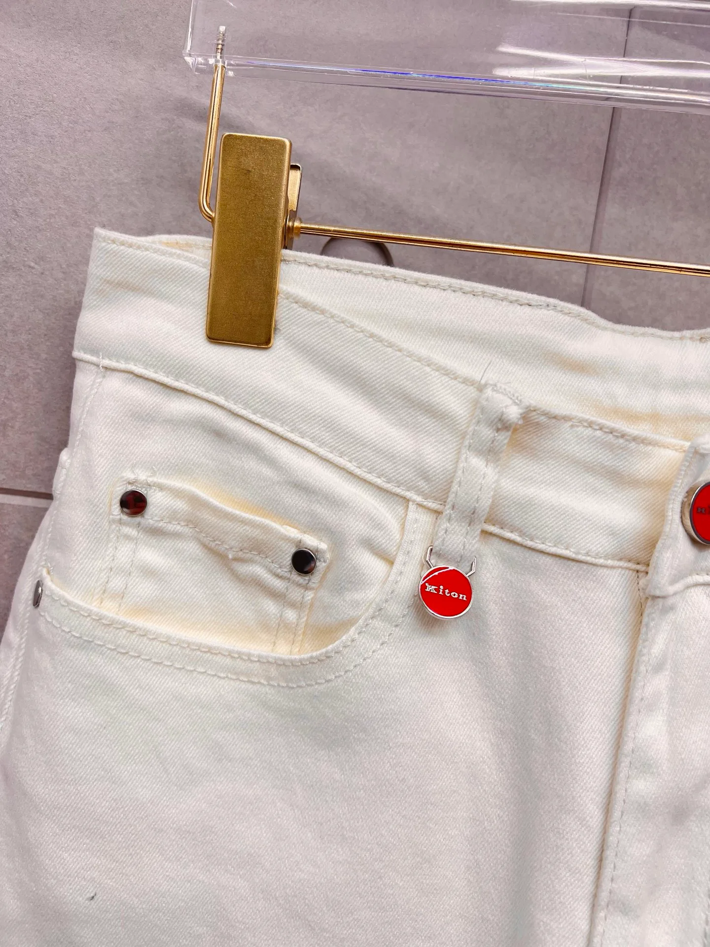 Джинсы Мужские Kiton 18098413