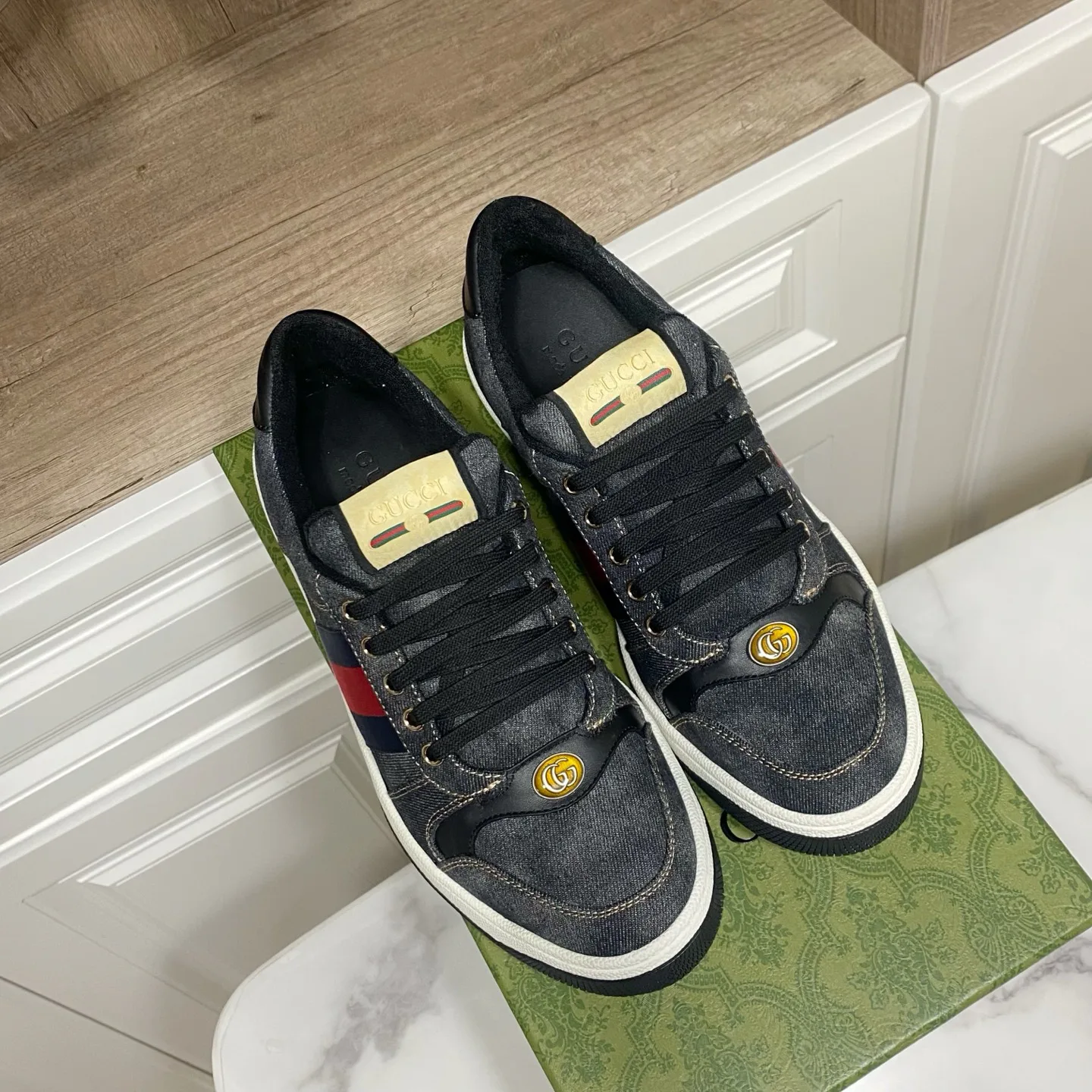 Кеды Женские Gucci 1458181