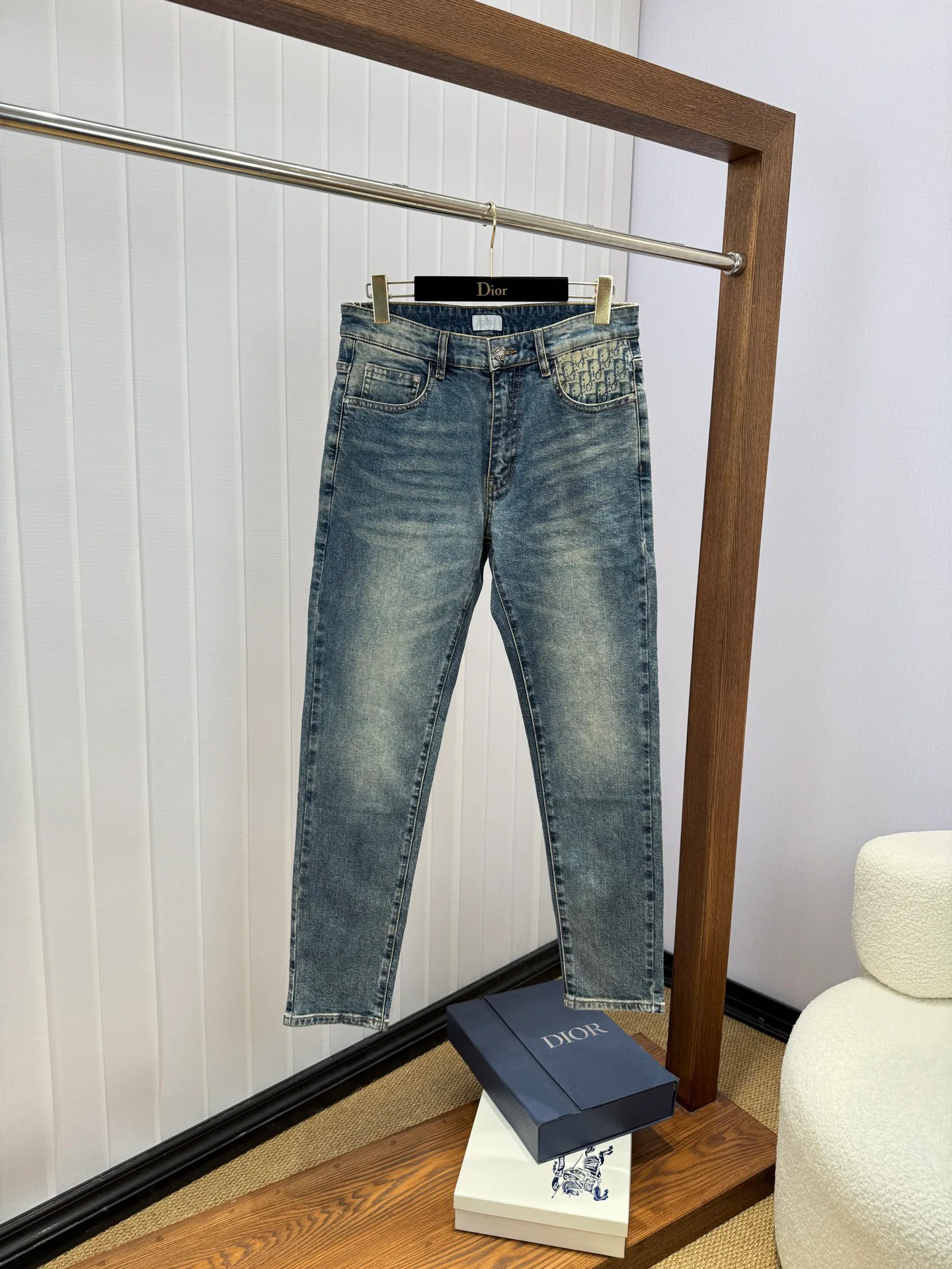 Джинсы Мужские Christian Dior 18029738