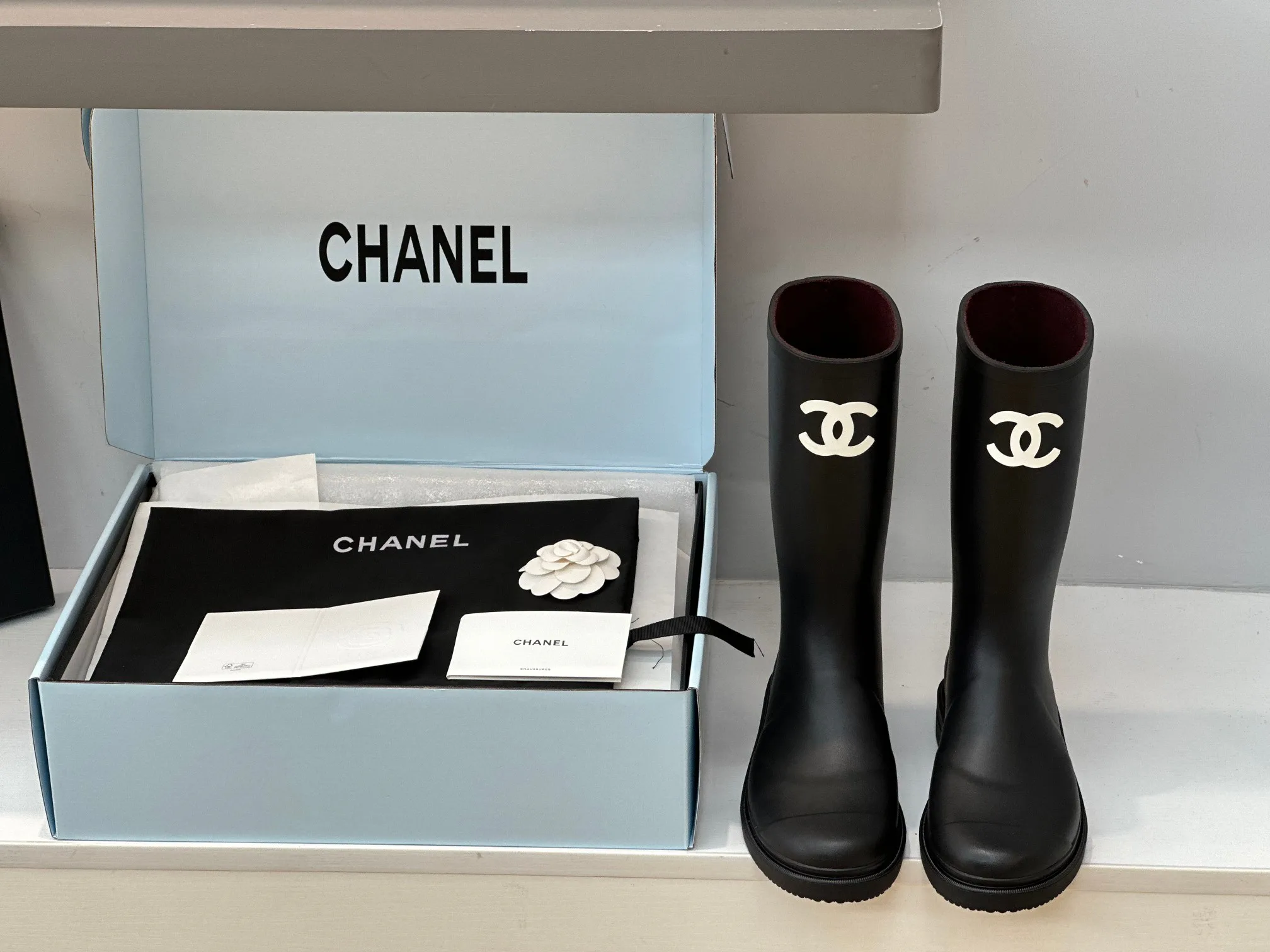 Сапоги Женские Chanel 86281