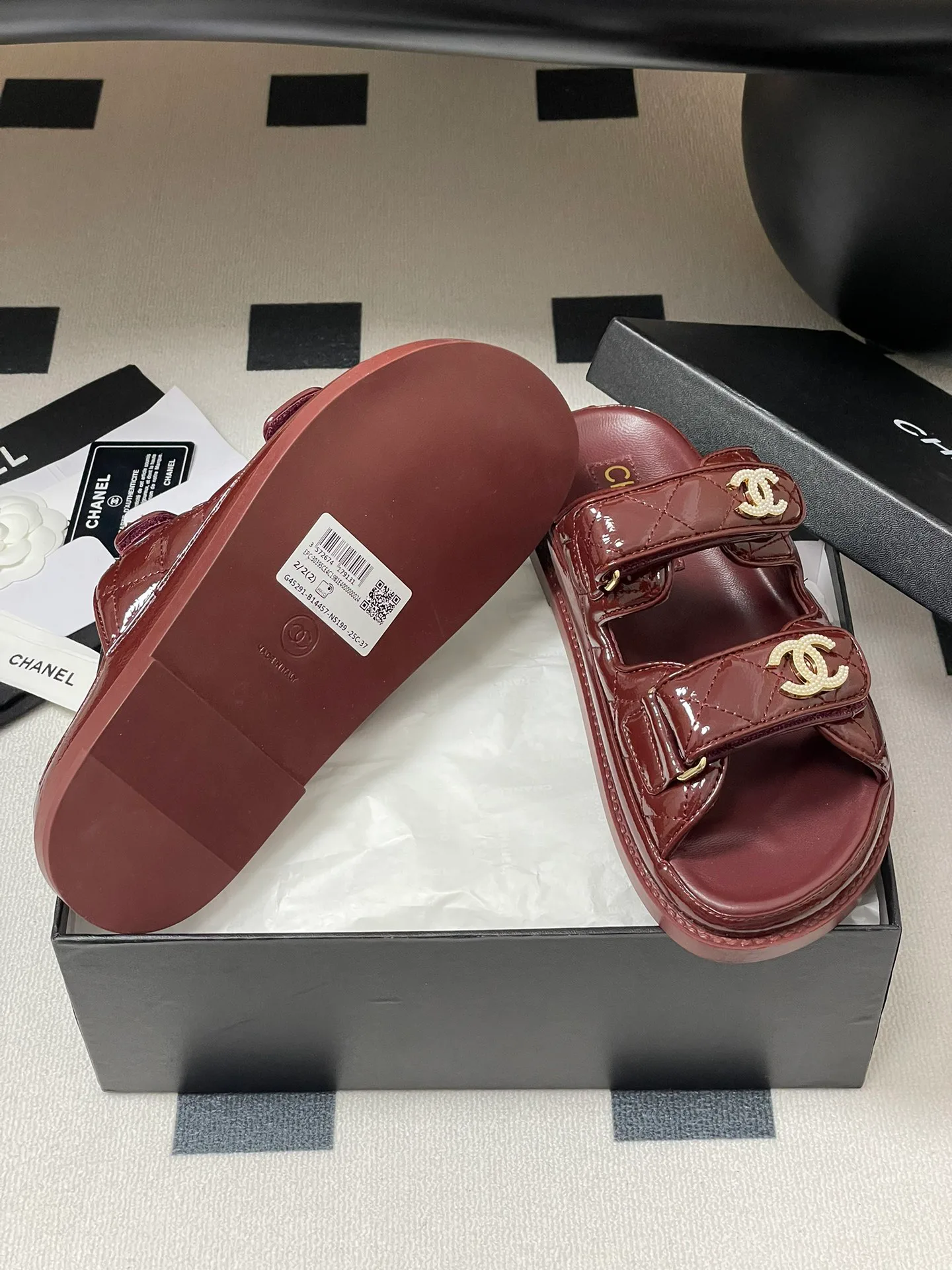 Шлепанцы Женские Chanel 28329