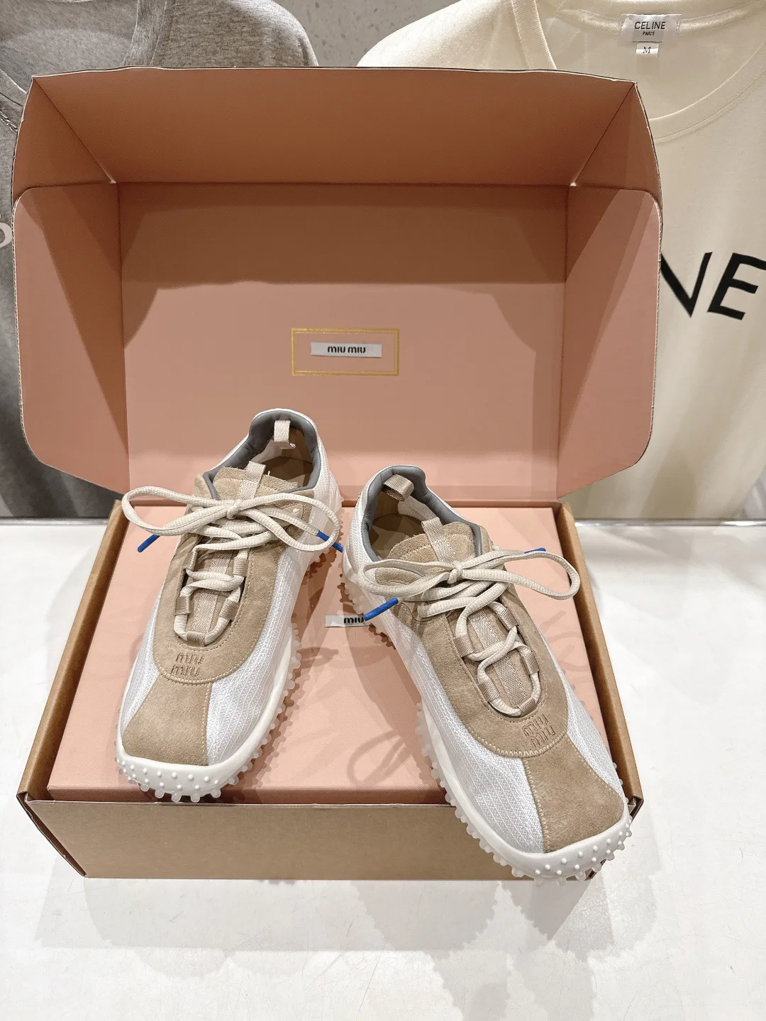 Кроссовки Женские Miu Miu 17057030