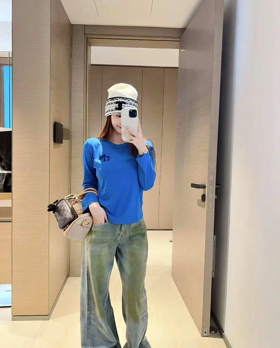 Лонгсливы Женские Chrome Hearts 50470