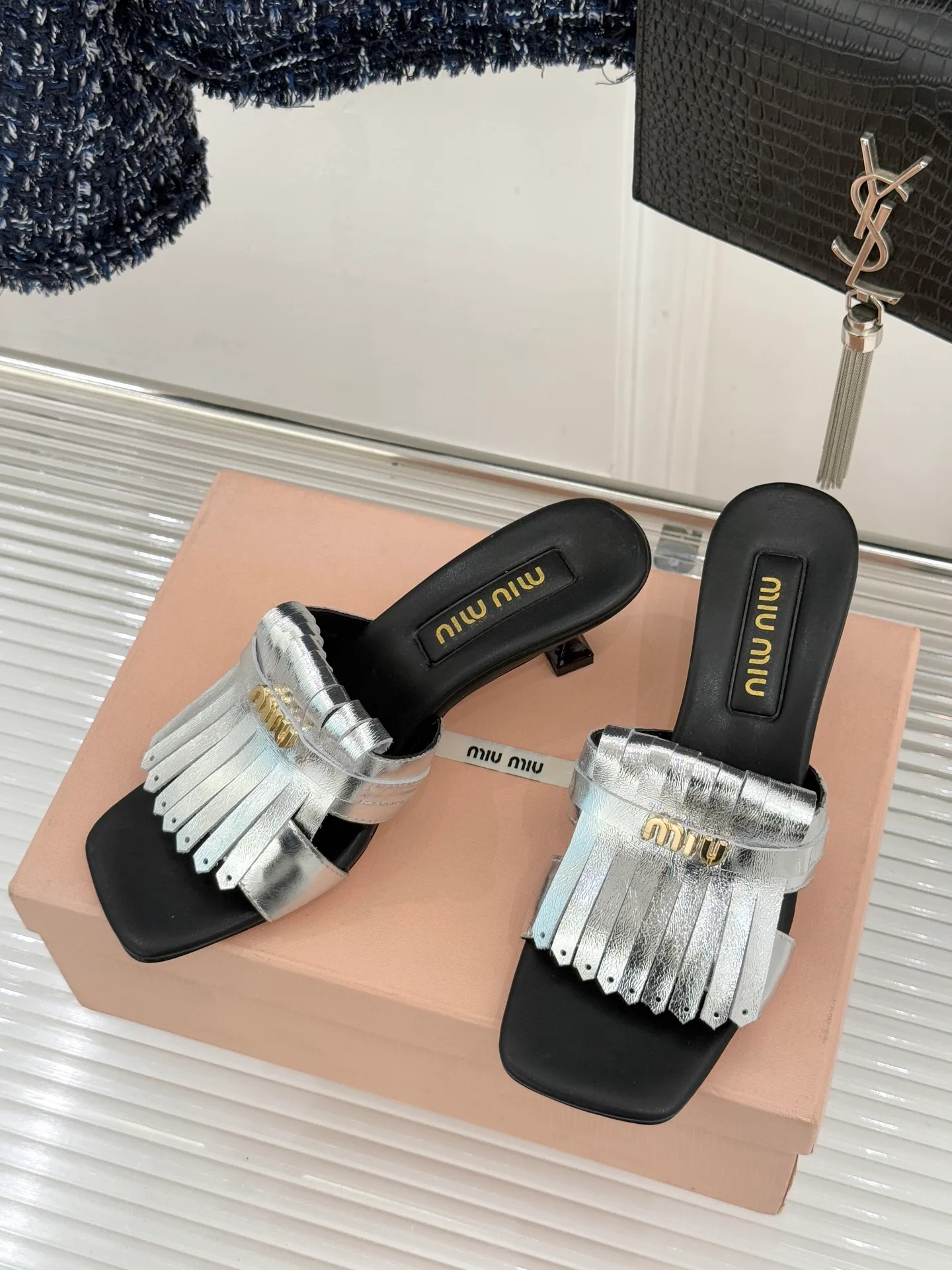 Босоножки Женские Miu Miu 11160219