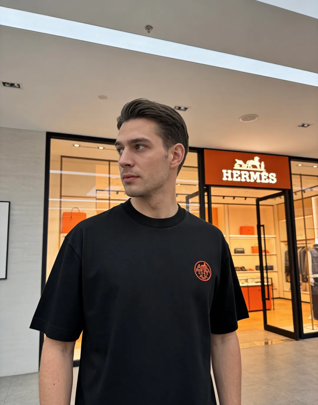 Футболки Мужские Hermes 13442020