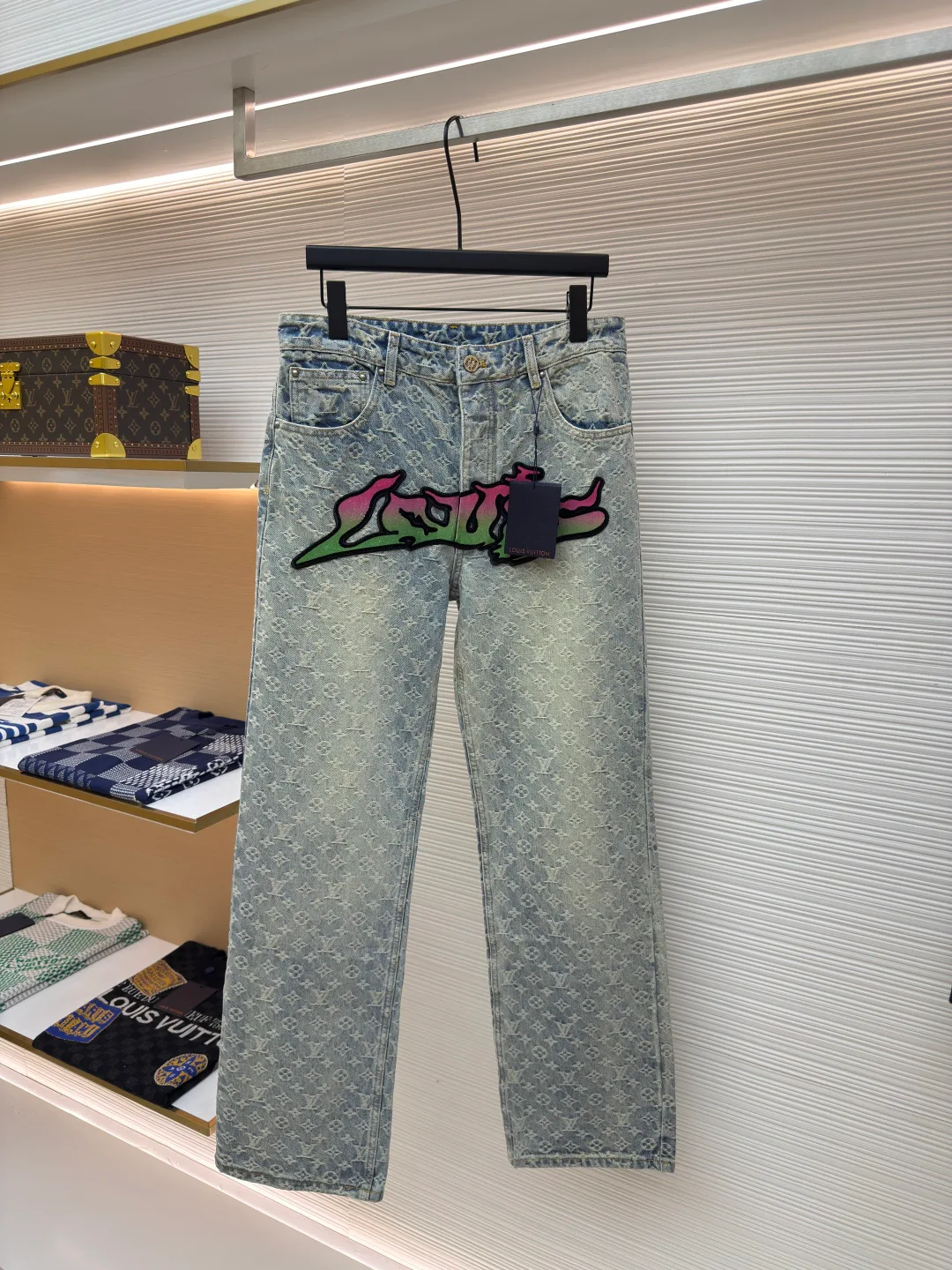 Джинсы Мужские Louis Vuitton 8973457