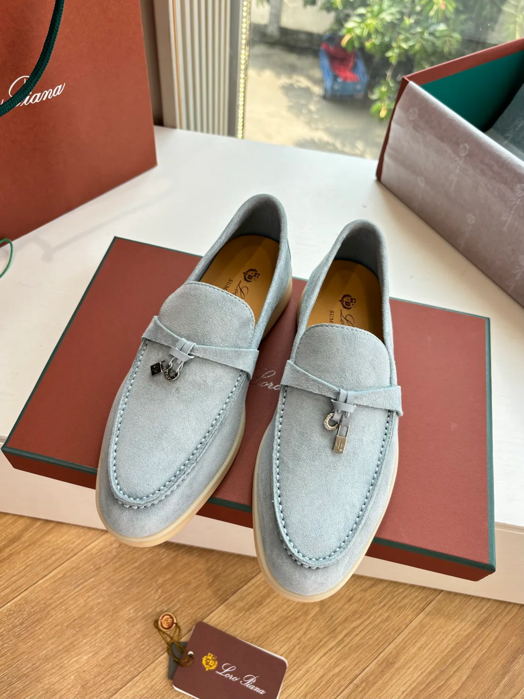 Лоферы И Мокасины Женские Loro Piana 1286066