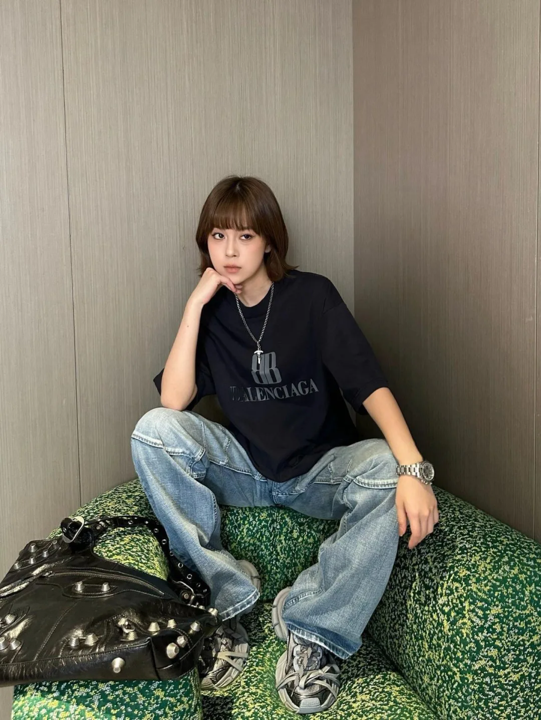 Футболки Мужские Balenciaga 9226536