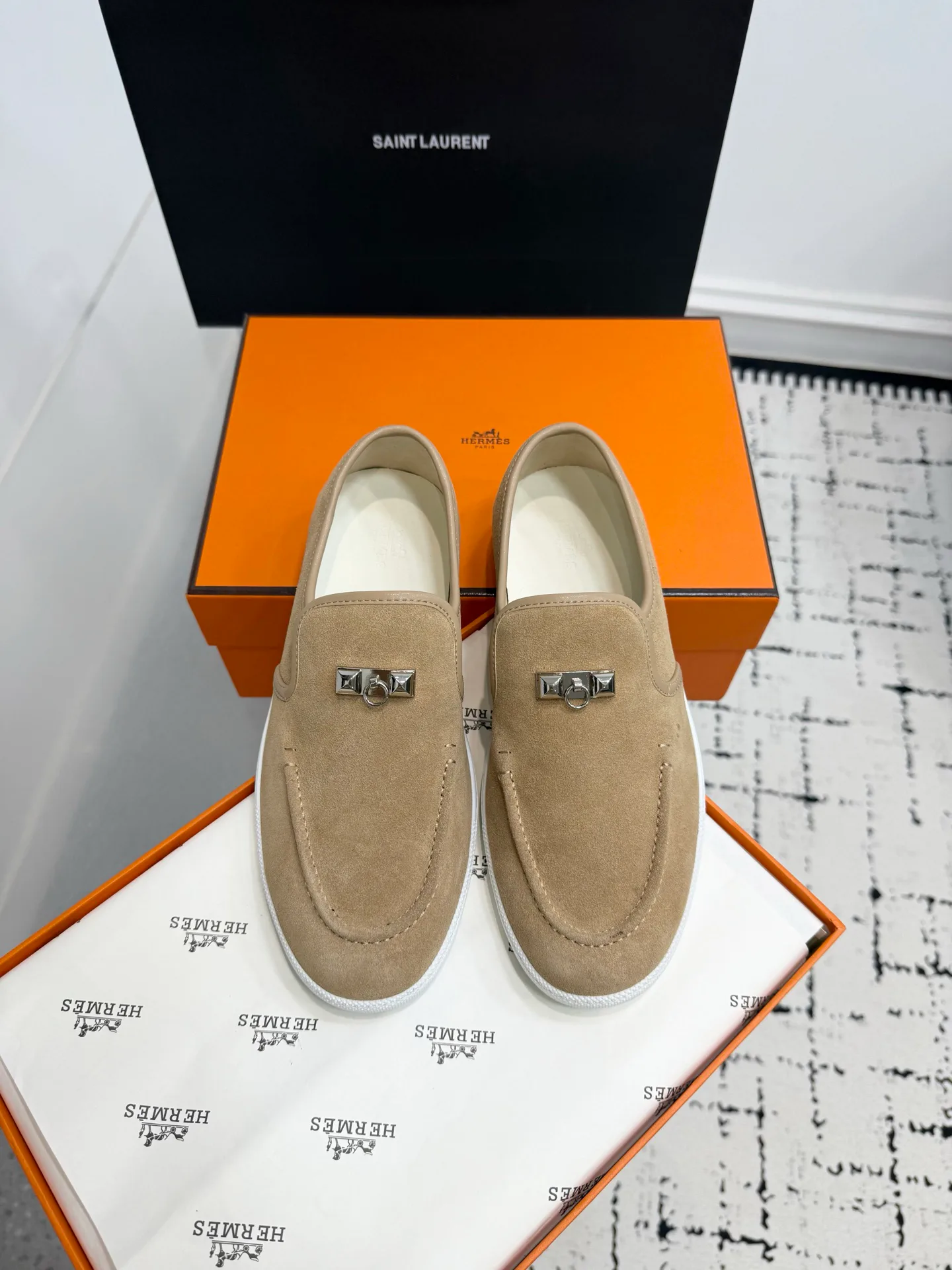 Лоферы Мужские Hermes 199443