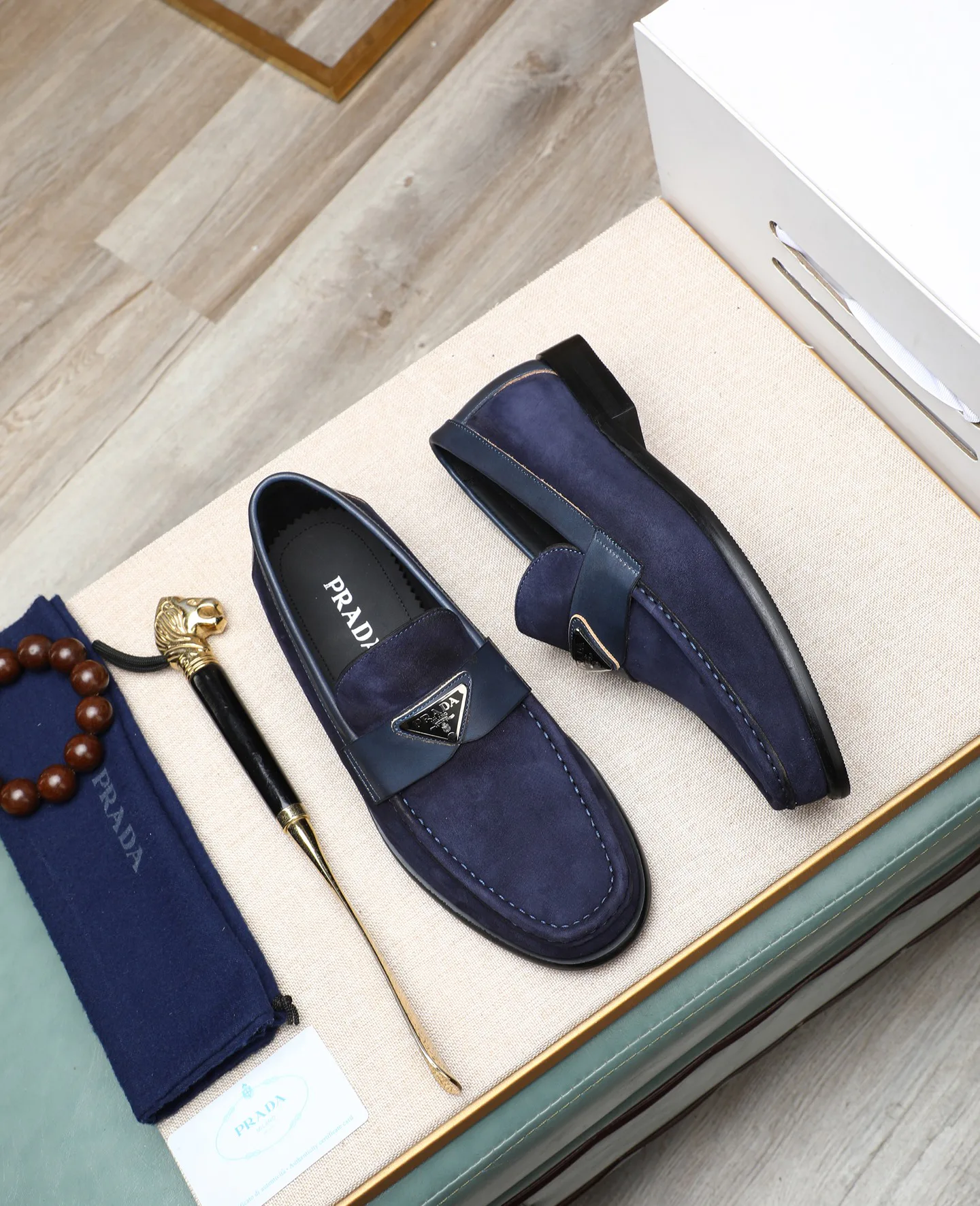 Лоферы И Туфли Мужские Prada 1265587