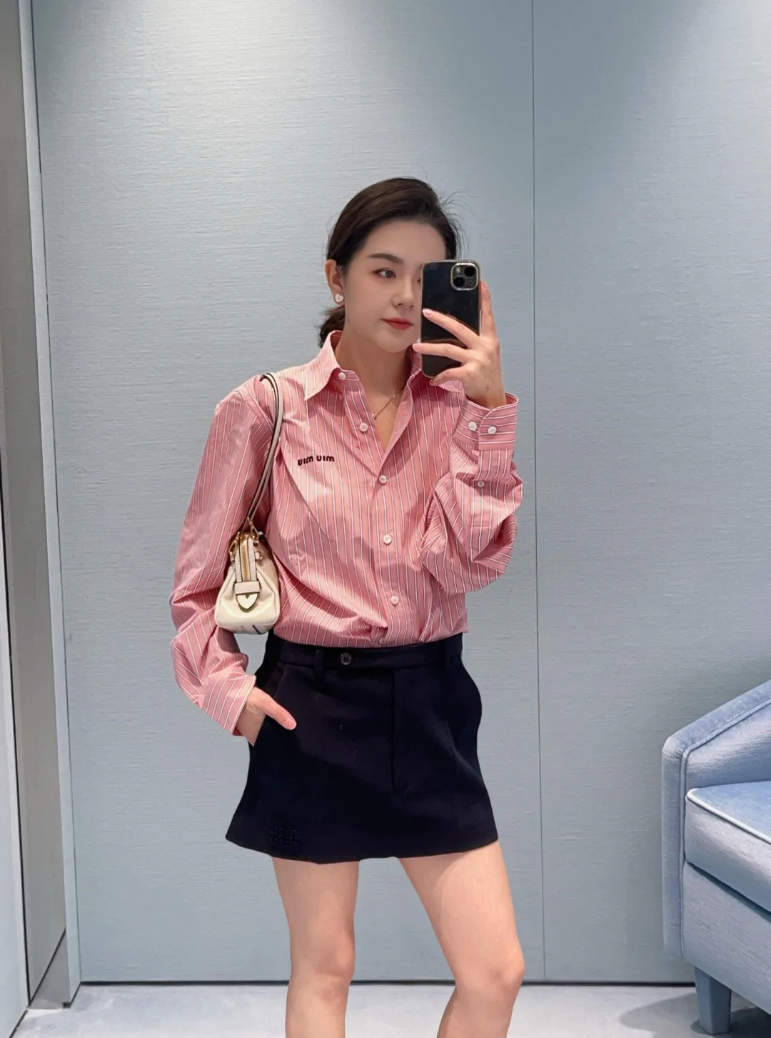 Рубашки Мужские Miu Miu 1443315