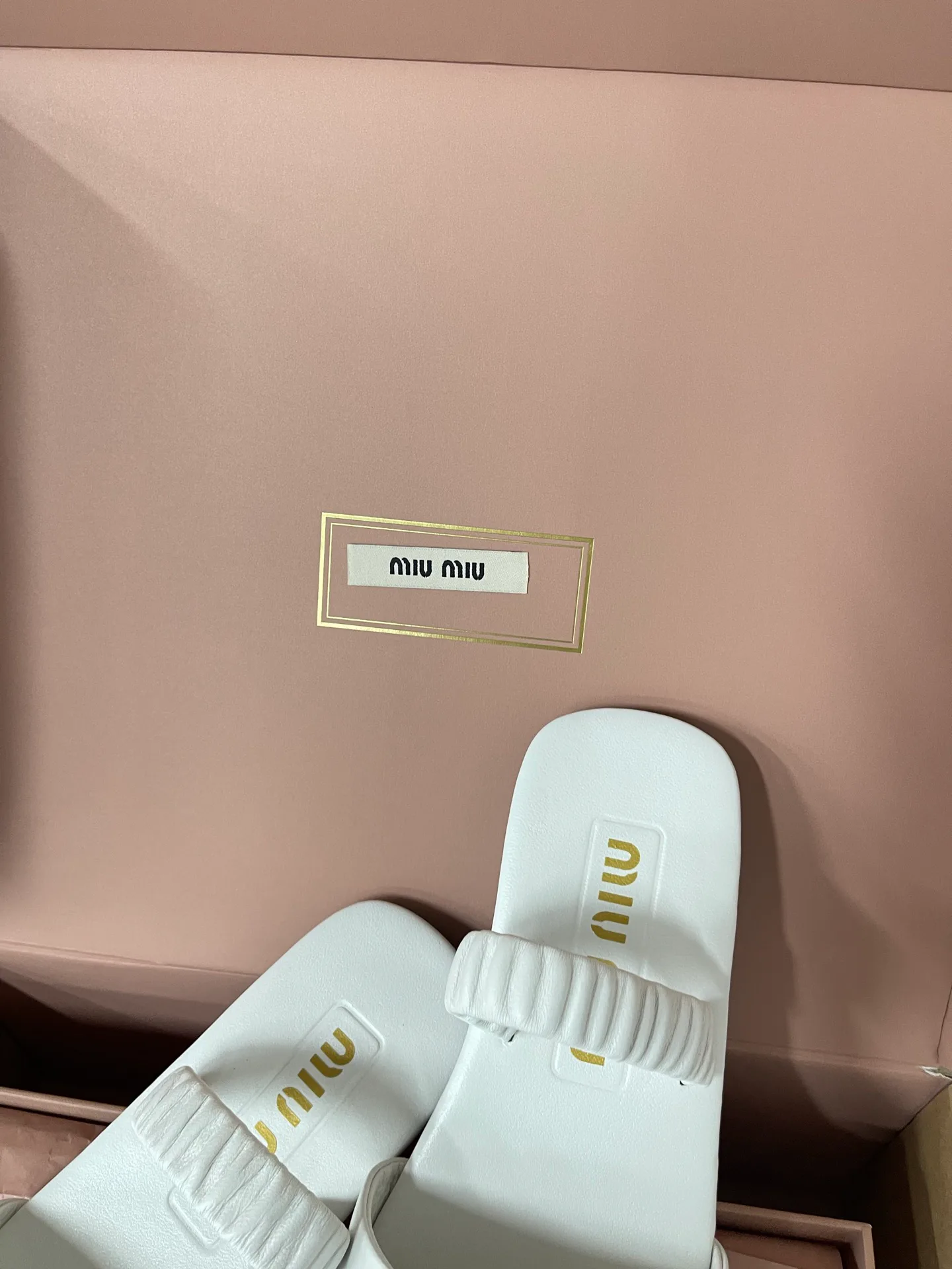 Шлепанцы Женские Miu Miu 31039