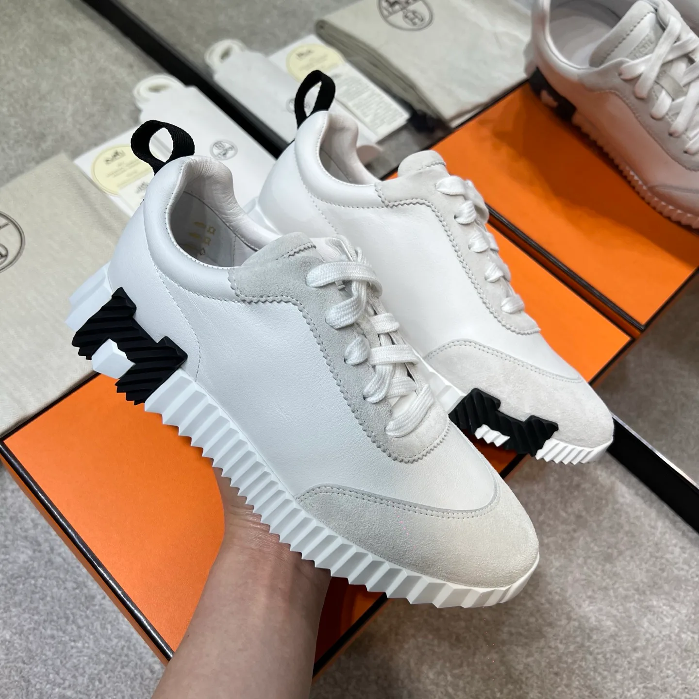 Кроссовки Женские Hermes 148991