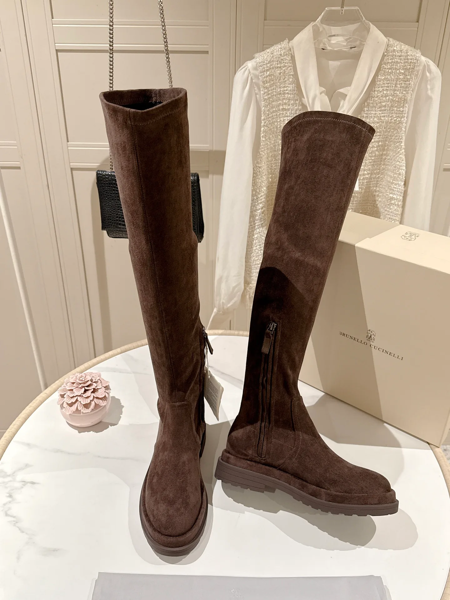 Сапоги Женские Brunello Cucinelli 18217313