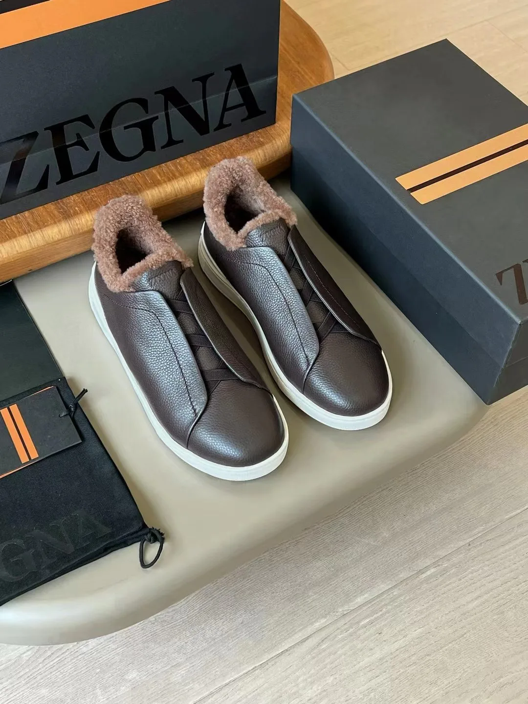Кеды Мужские Zegna 347049