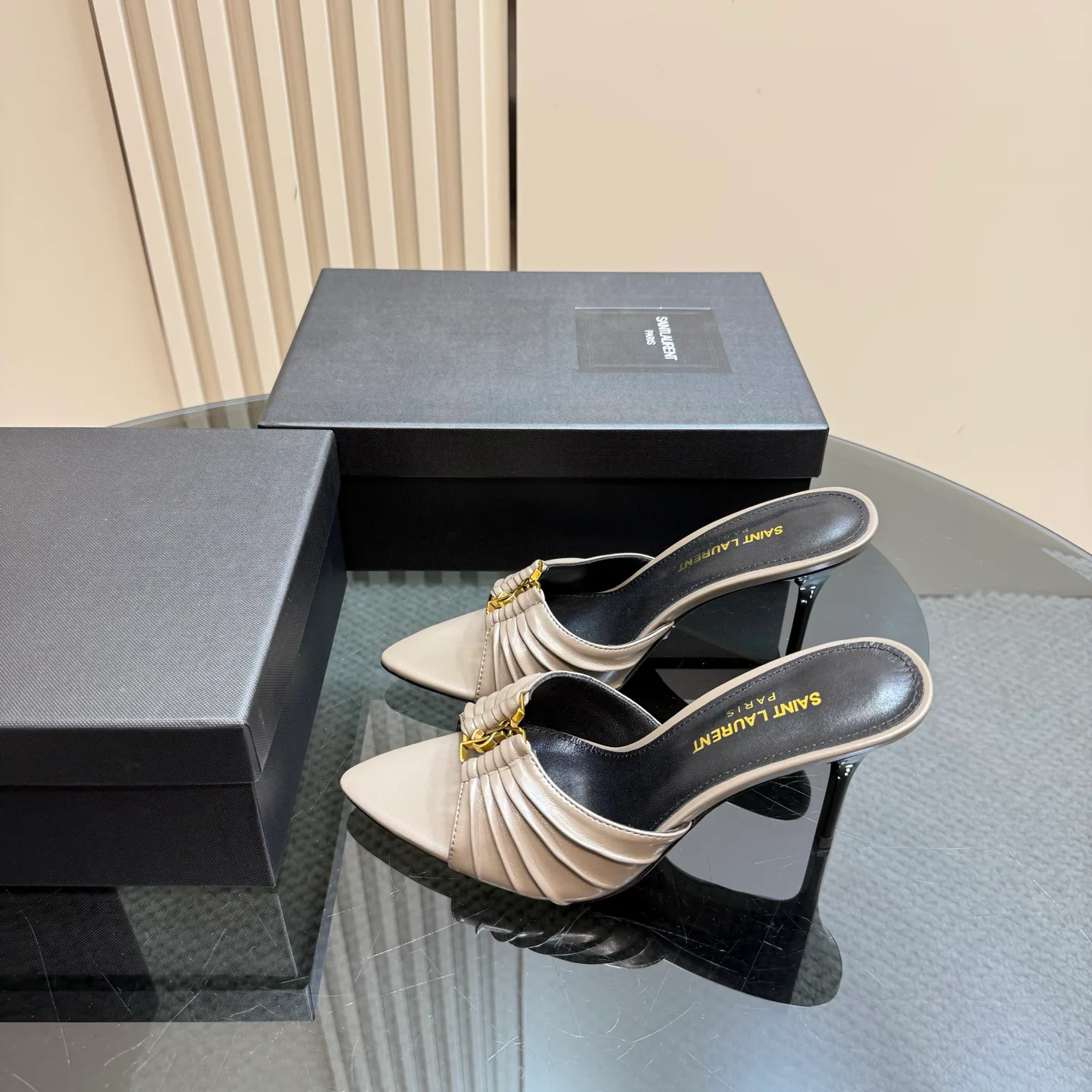 Босоножки Женские Saint Laurent 1883629