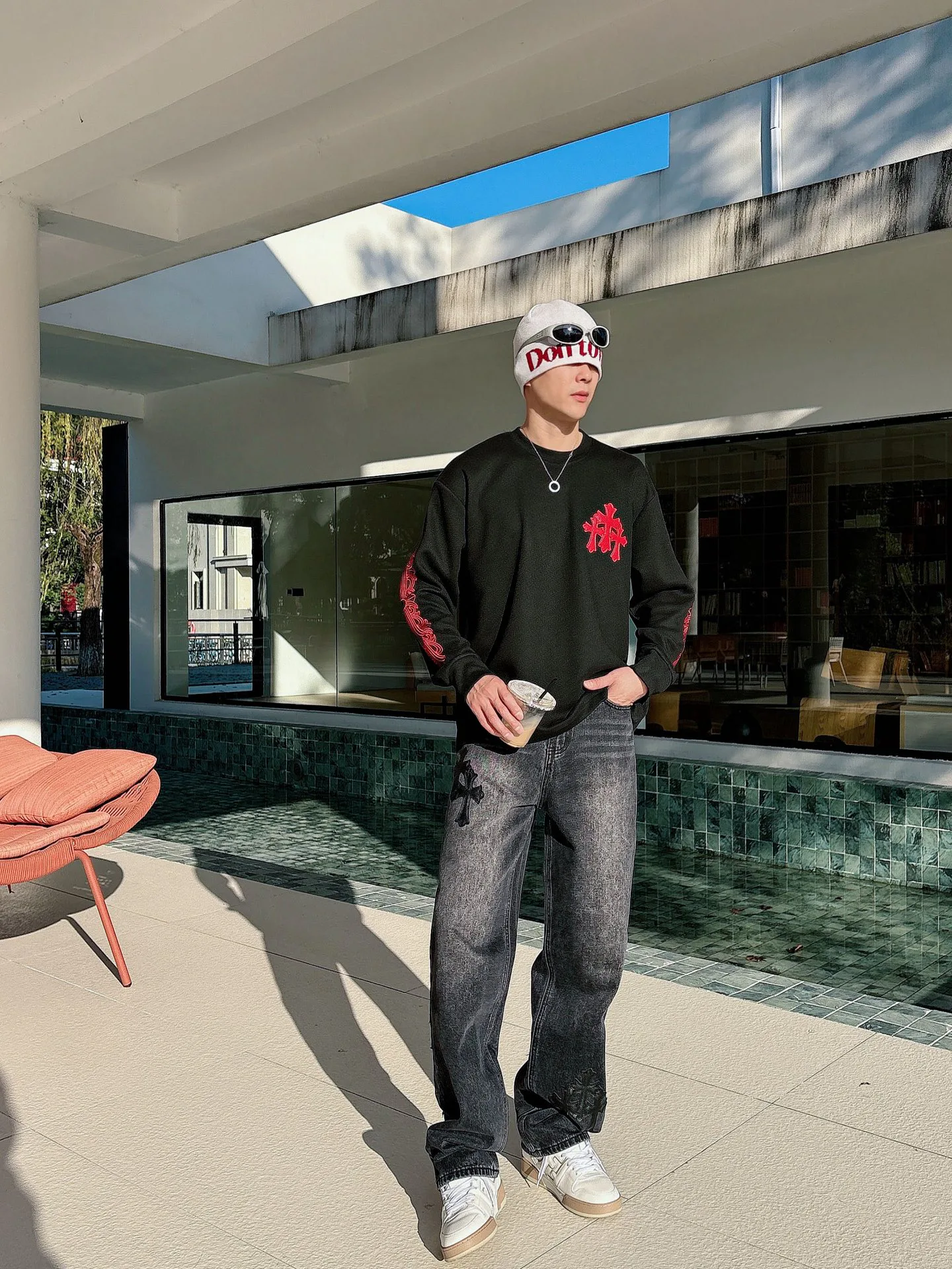 Свитшоты И Худи Мужские Chrome Hearts 1139239