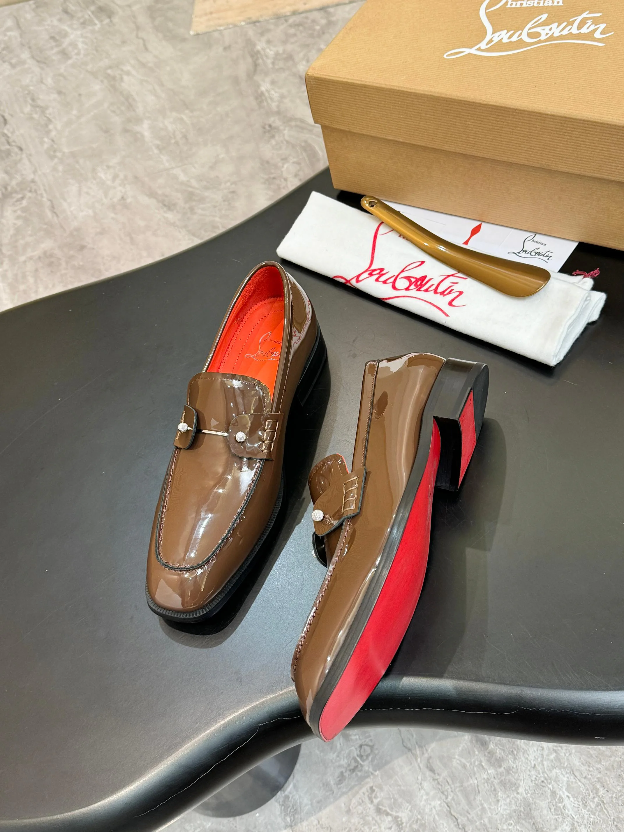 Лоферы И Туфли Мужские Christian Louboutin 18117281