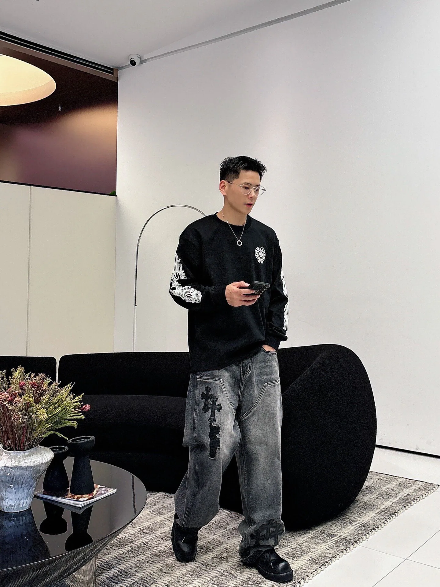 Свитшоты И Худи Мужские Chrome Hearts 2237993