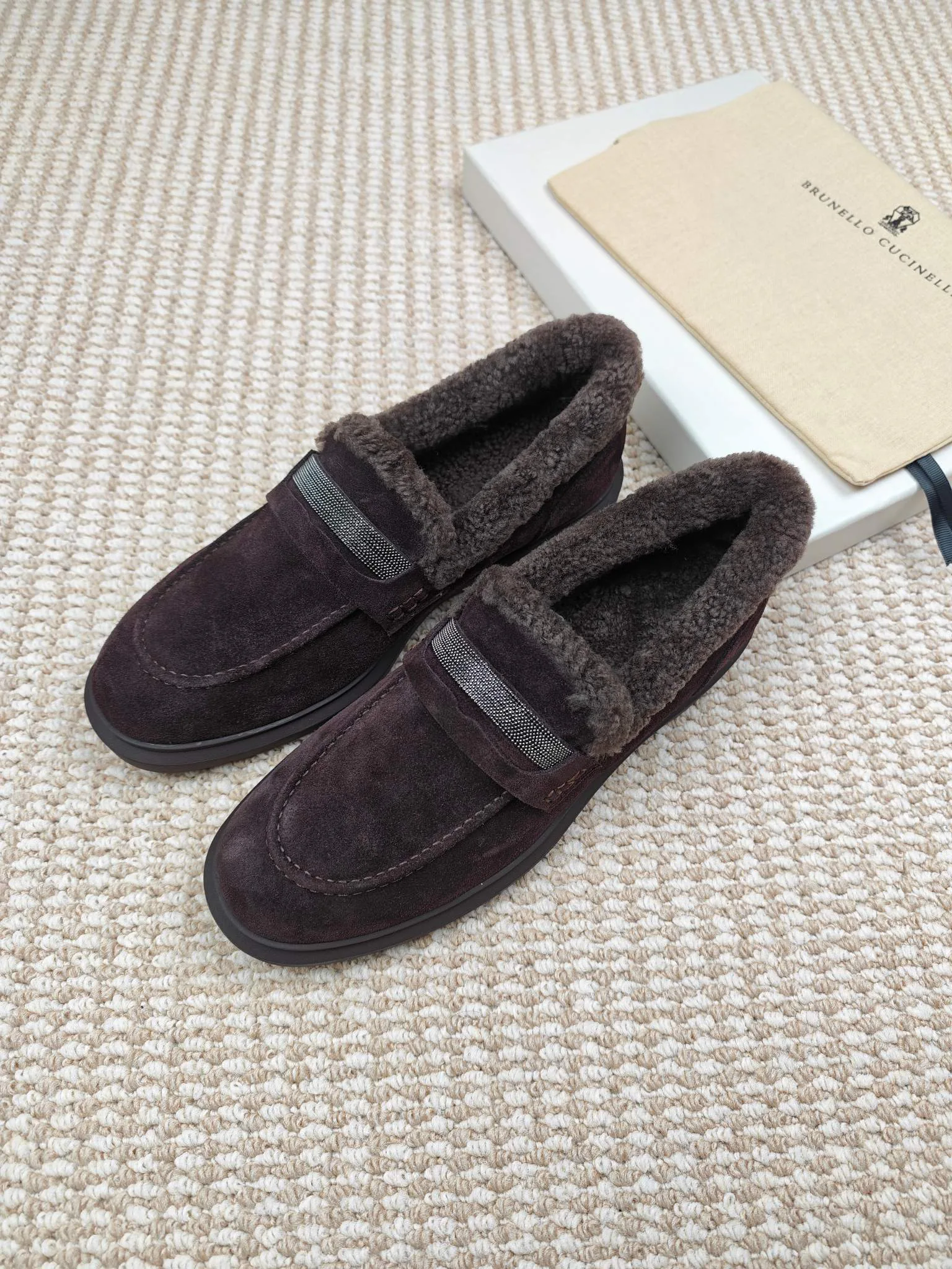 Мокасины Мужские Brunello Cucinelli 1466302