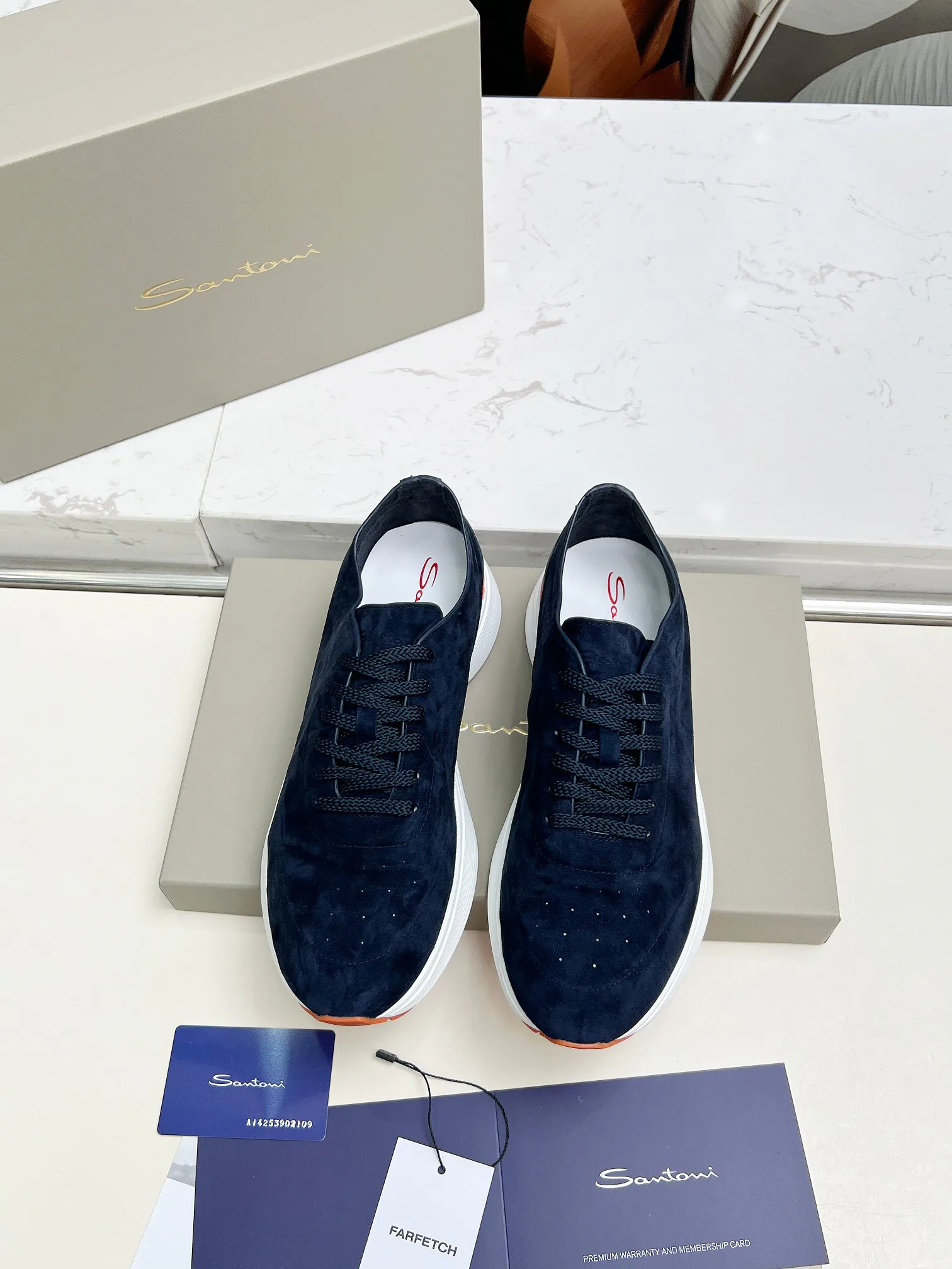 Кроссовки Мужские Santoni 1845414