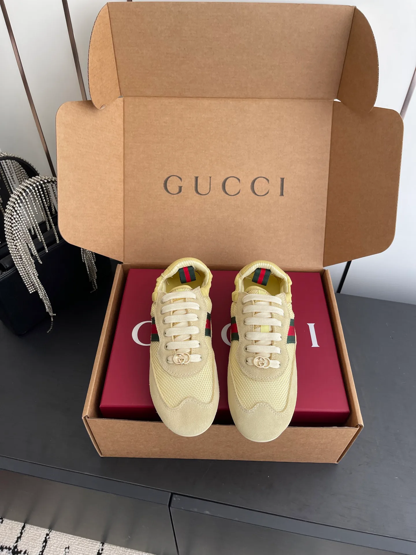 Кроссовки Женские Gucci 447260