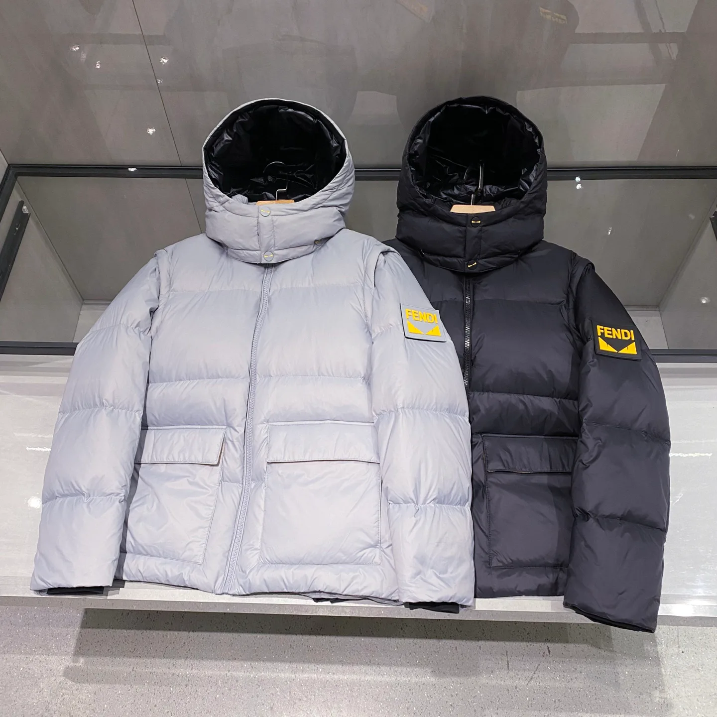 Куртки И Пуховики Мужские Fendi 339587