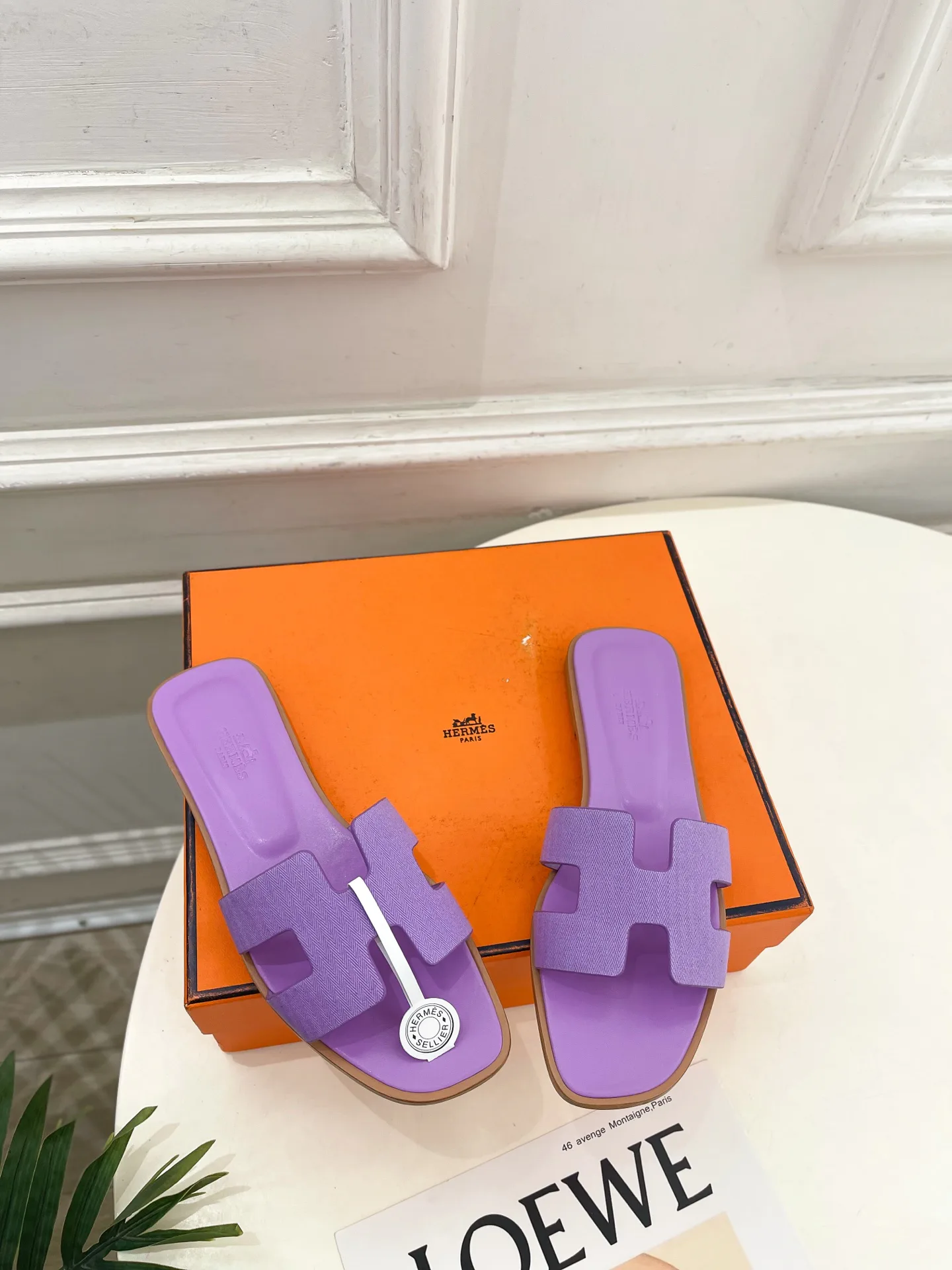 Шлепанцы Женские Hermes 1881581