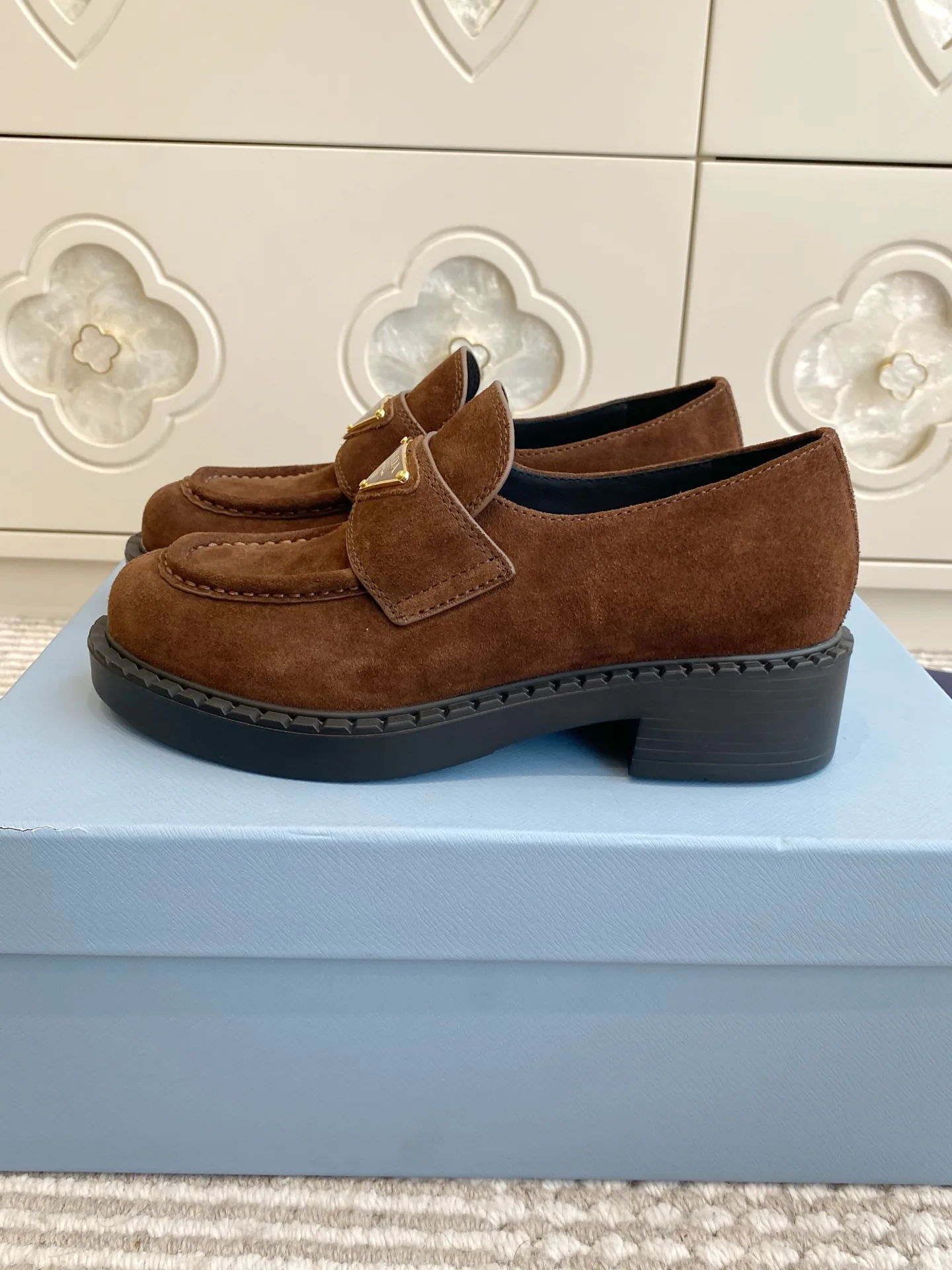 Лоферы Женские Prada 738934