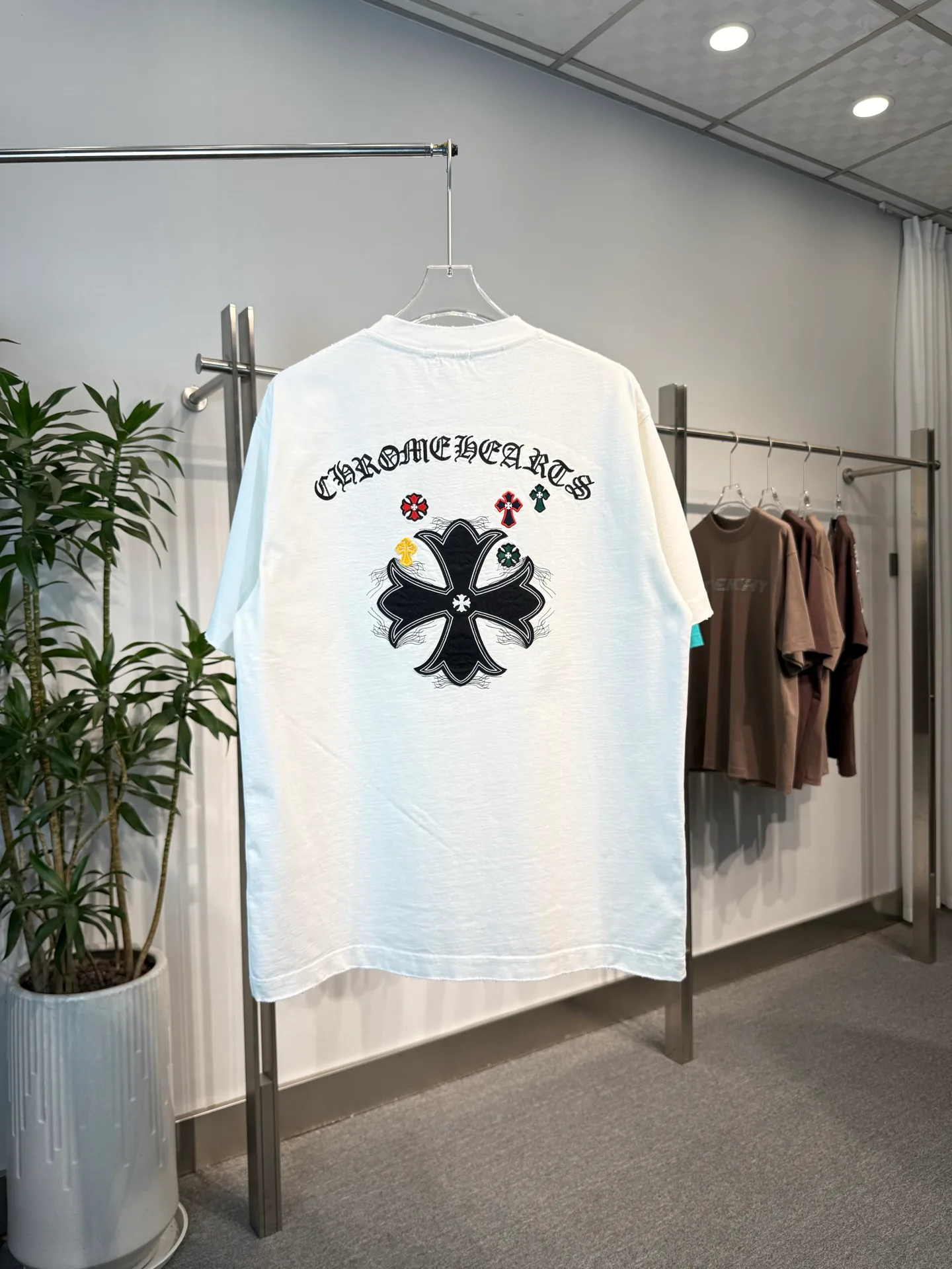 Футболки Женские Chrome Hearts 11528699