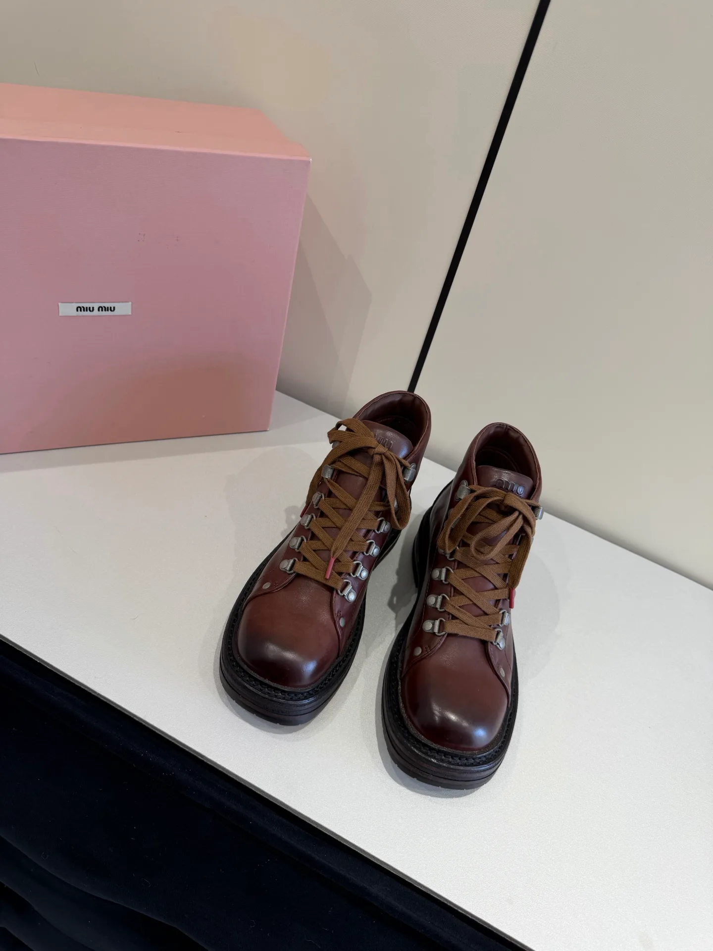 Ботинки Женские Miu Miu 17977306
