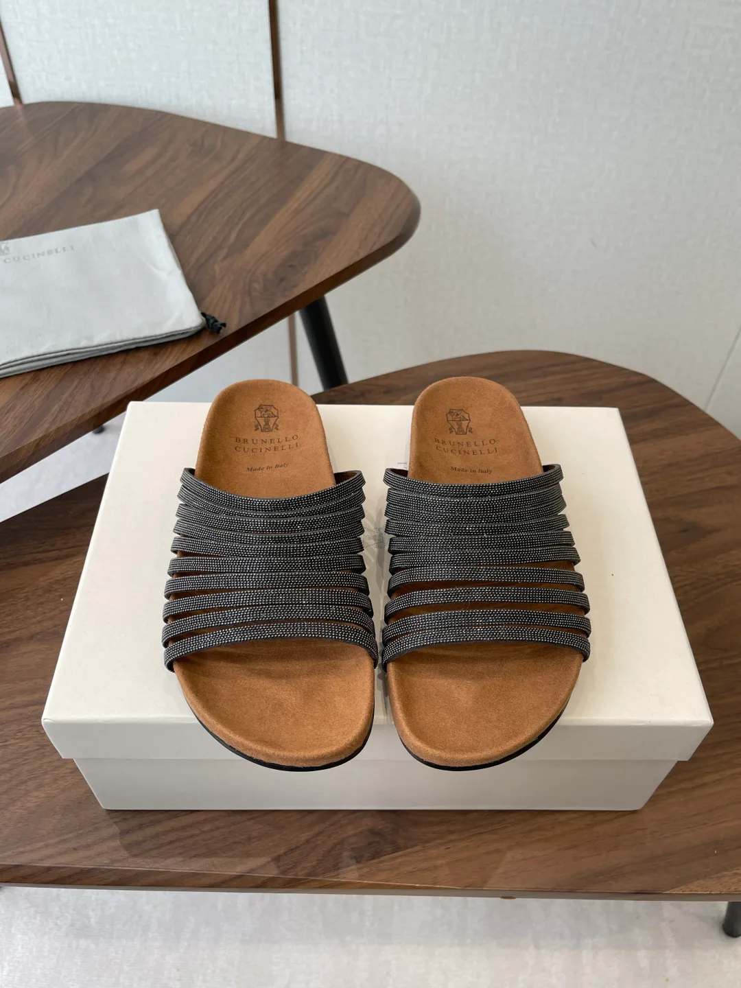 Шлепанцы Женские Brunello Cucinelli 11966314