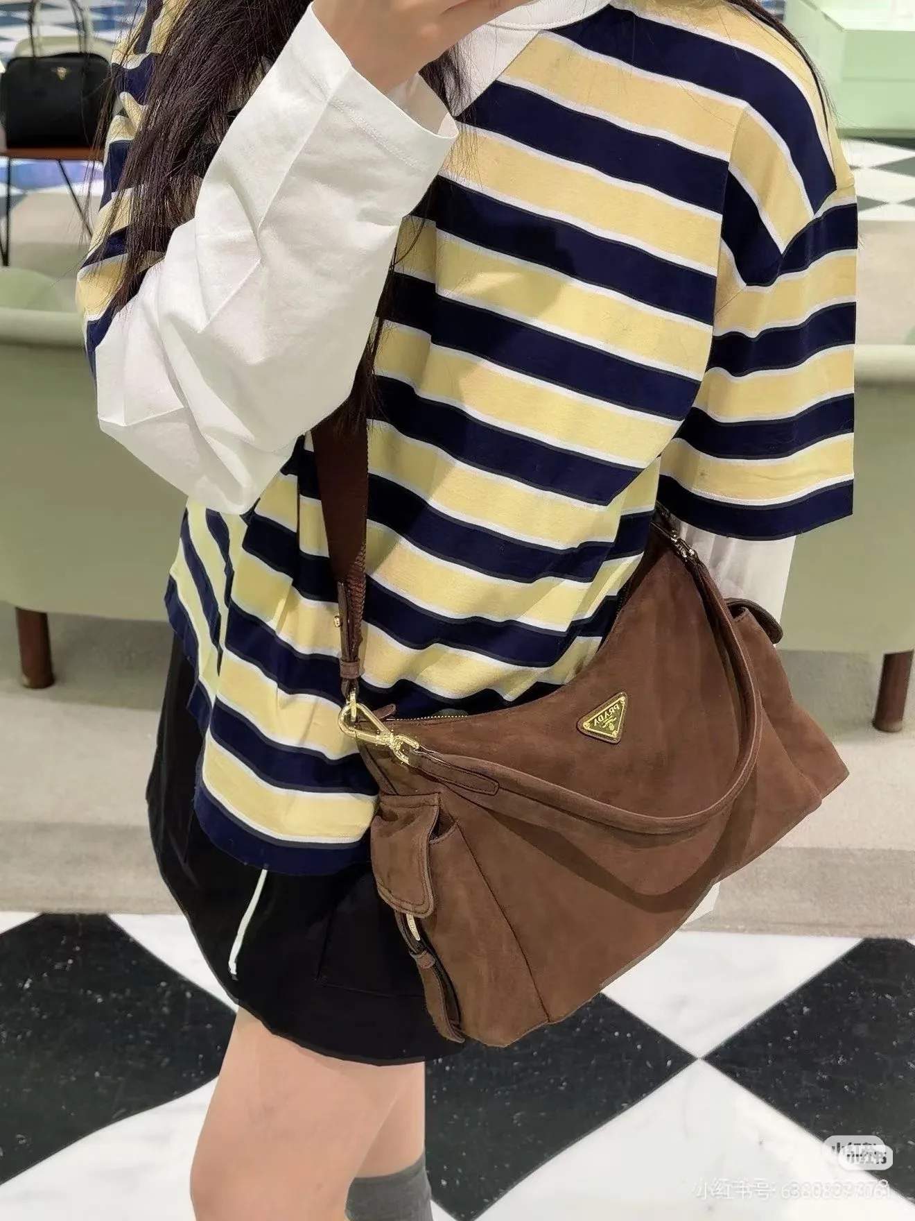 Футболки Женские Prada 1846484