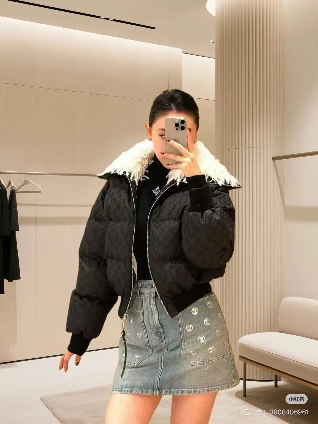 Куртки И Пуховики Женские Louis Vuitton 1021784